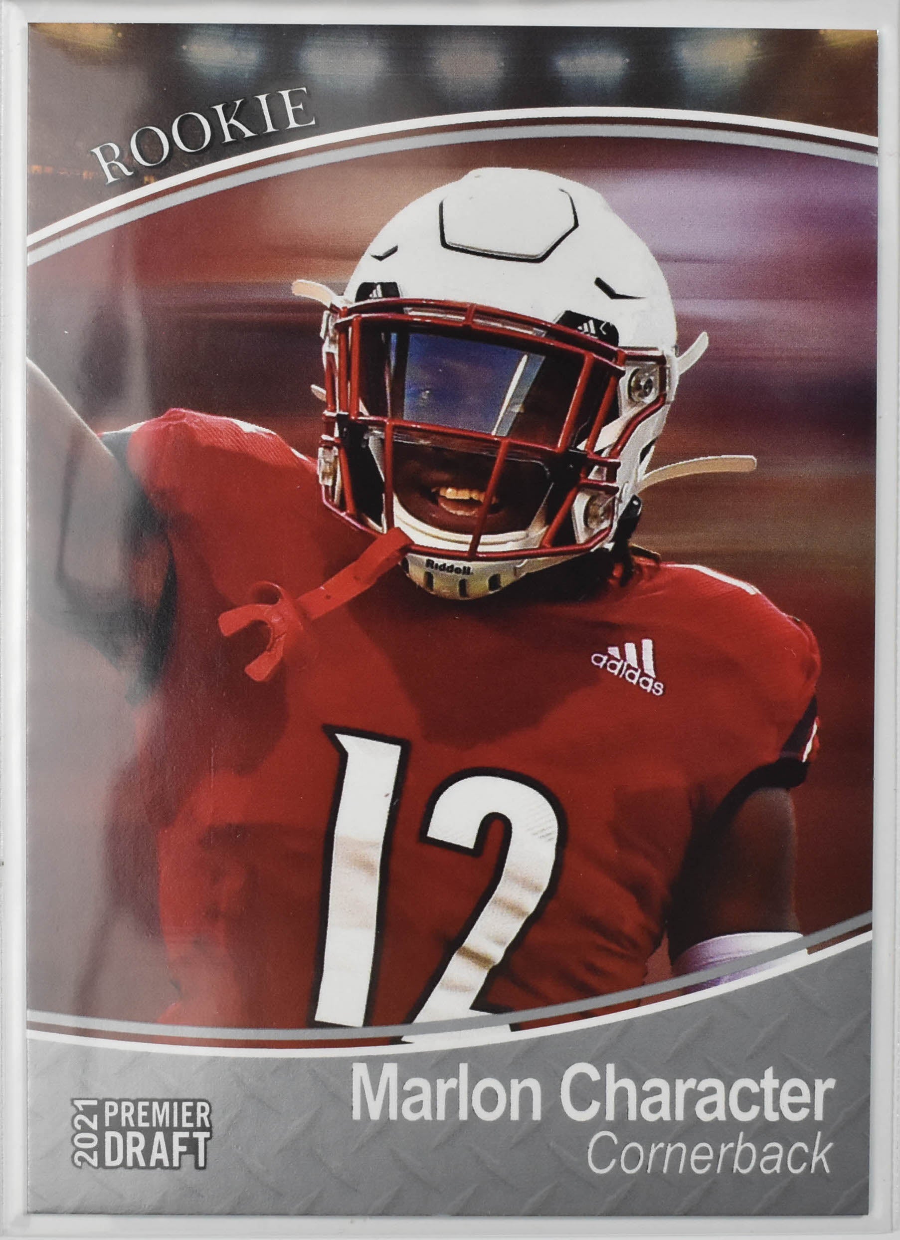 Marlon Character 68 Rookie 2021 Premier Draft Sage Next Level Football Card