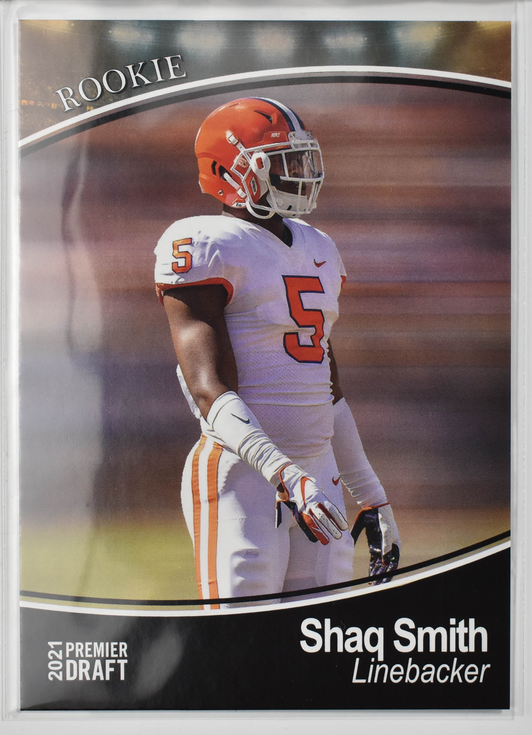 Shaq Smith 106 Rookie 2021 Premier Draft Sage Next Level Football Card