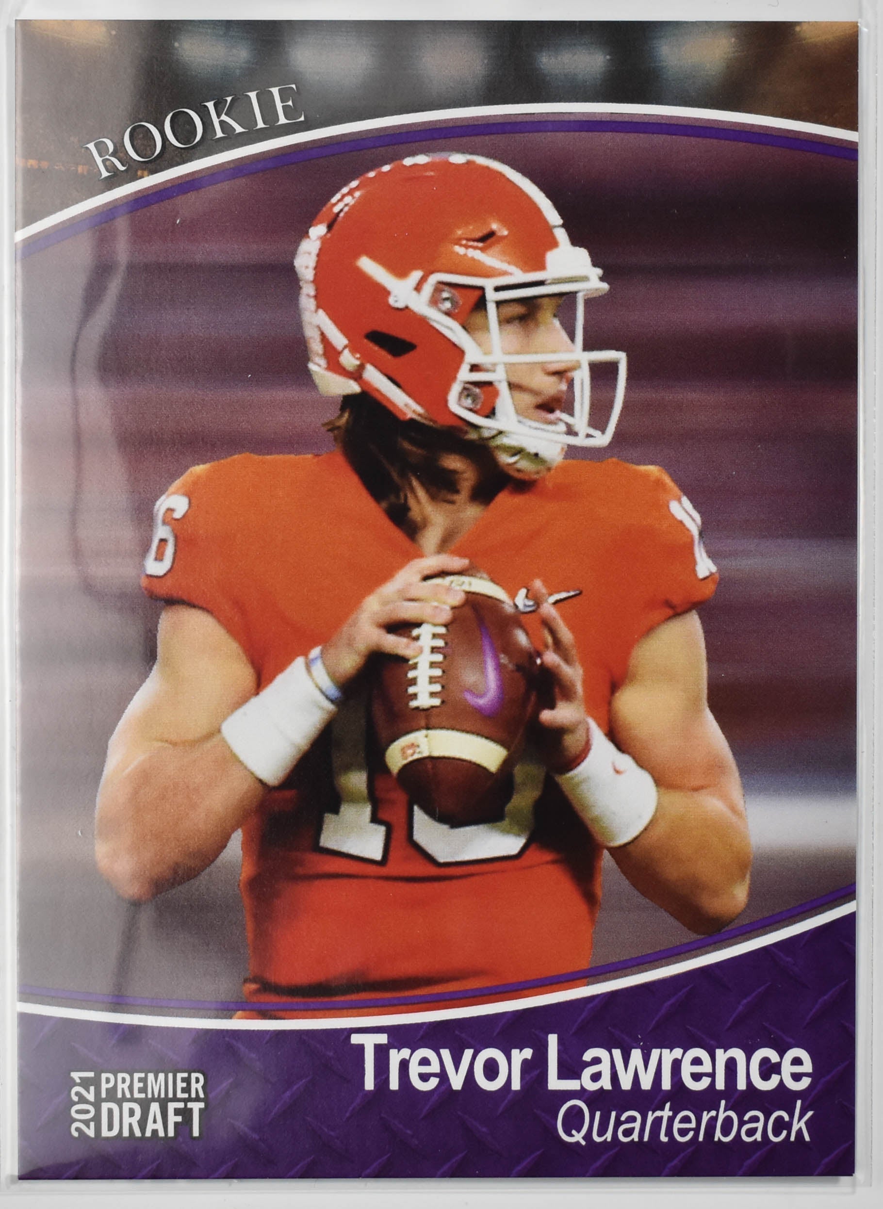 Trevor Lawrence 180 Rookie 2021 Premier Draft Sage Next Level