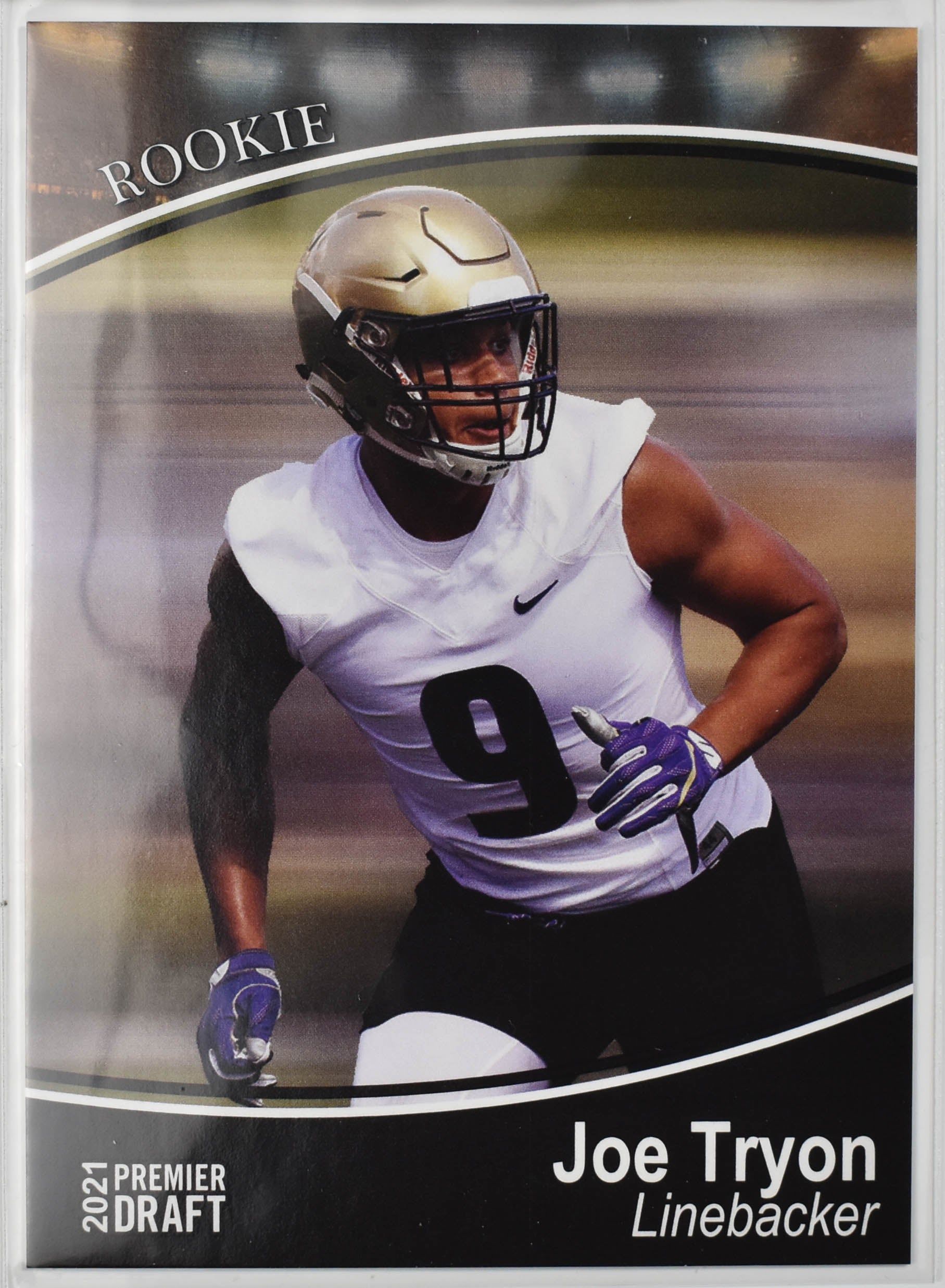 Joe Tryon 13 Rookie 2021 Premier Draft Sage Next Level