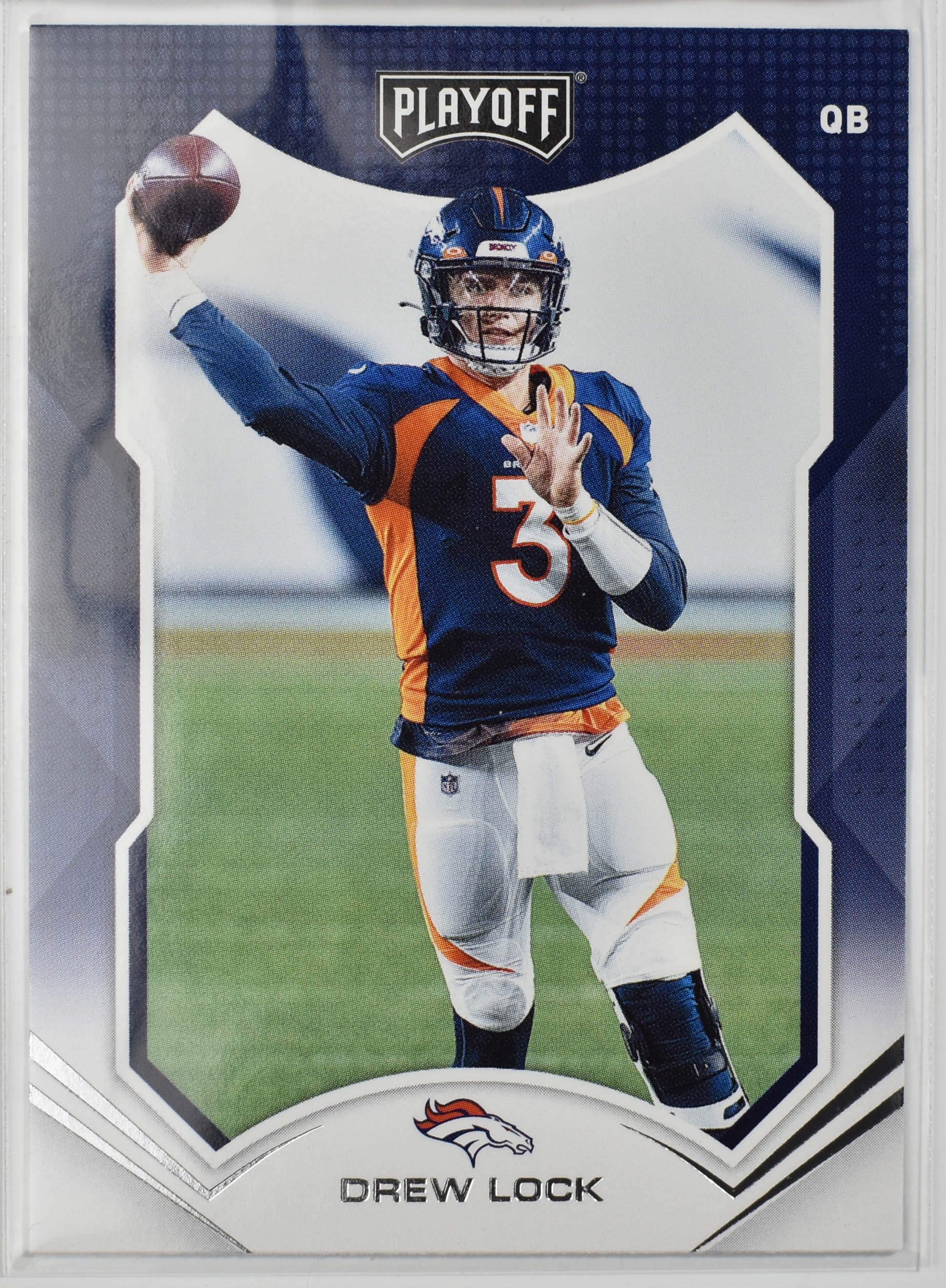 Drew Lock 75 Panini Playoff Football 2021 Football Card