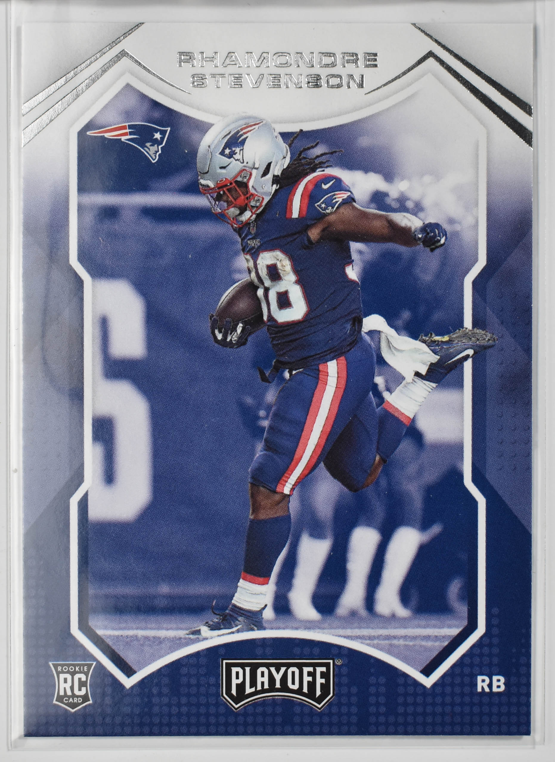 Rhamondre Stevenson 233 Rookie Panini Playoff Football 2021 Football Card