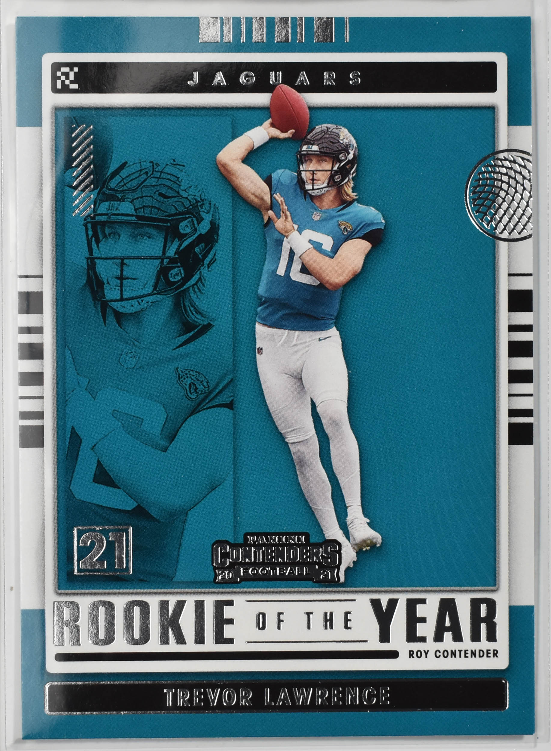 Trevor Lawrence ROY-TLR Panini Contenders Football 2021 Football Card