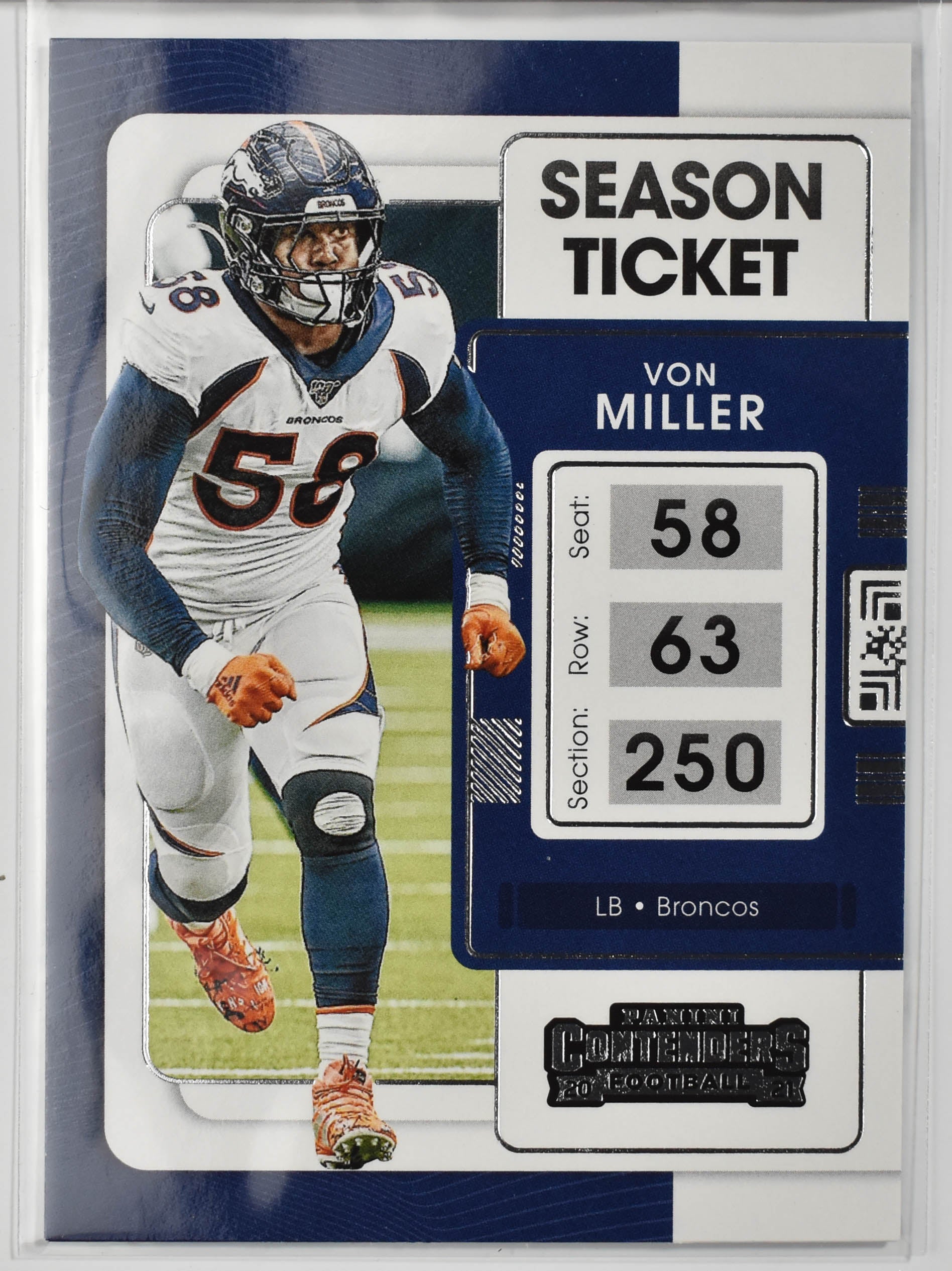 Von Miller 30 Panini Contenders Football 2021 Football Card
