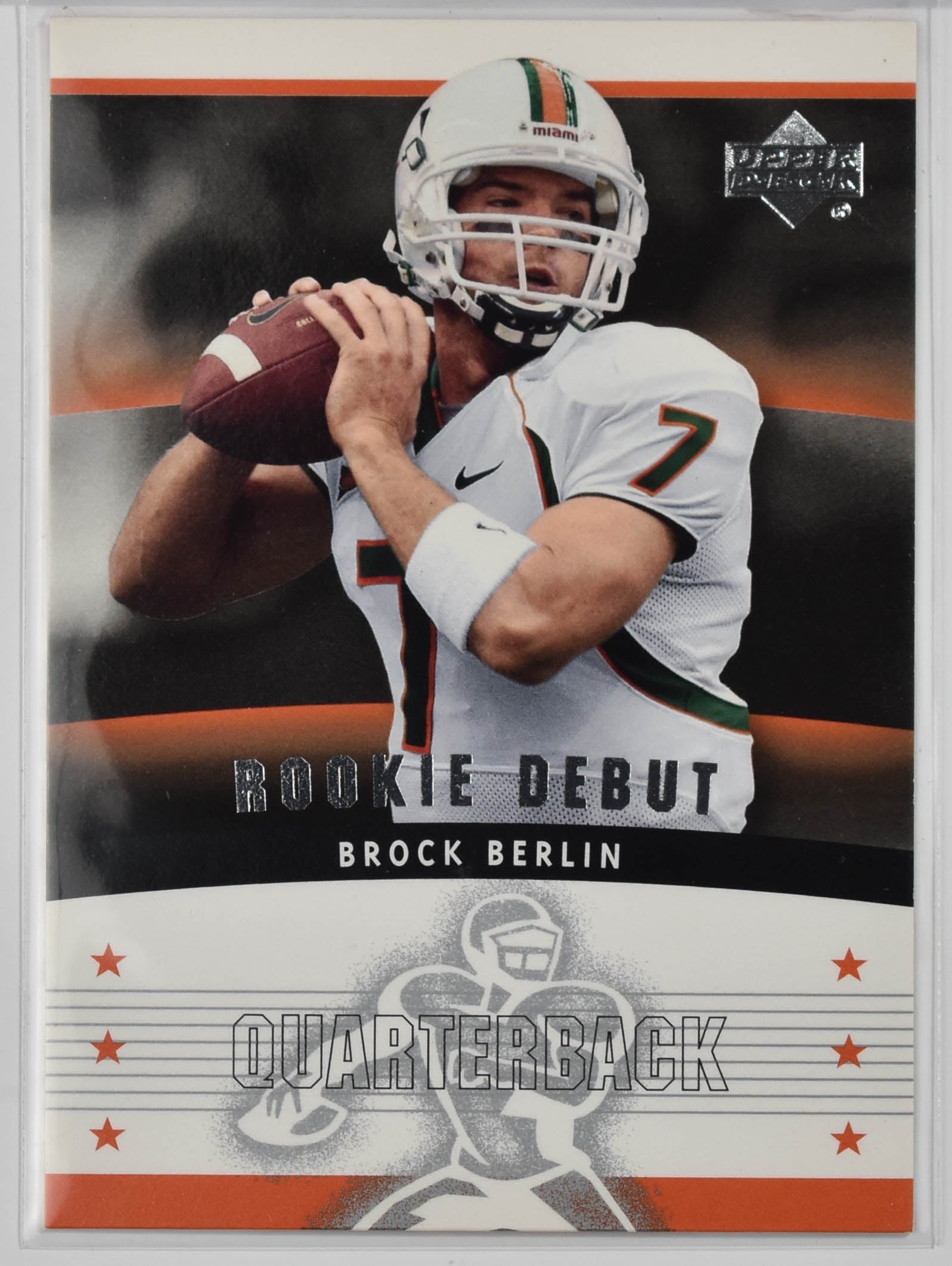 Brock Berlin 132 Rookie Debut 2005 Upper Deck