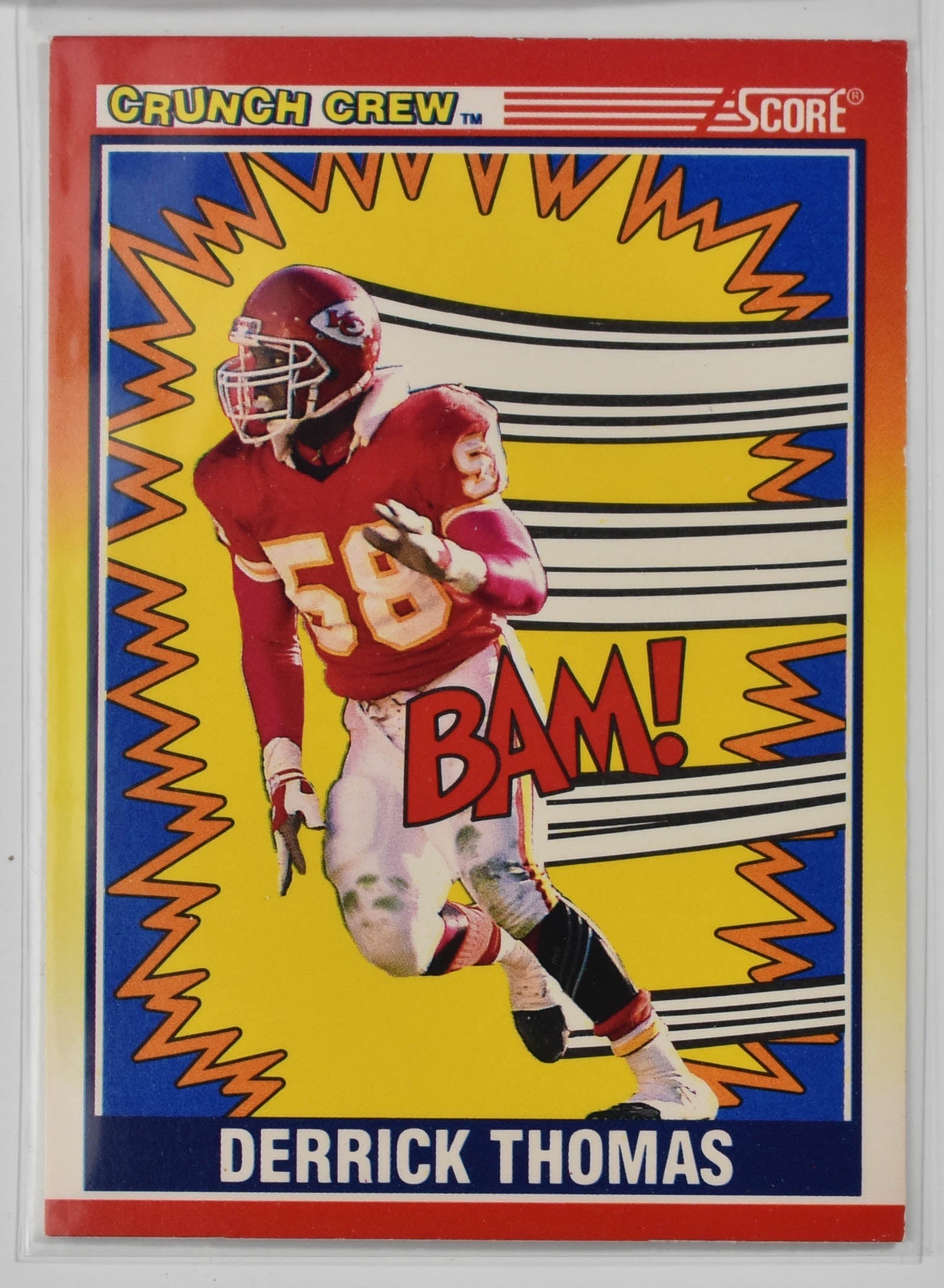 Derrick Thomas 553 Score 1990 Crunch Crew