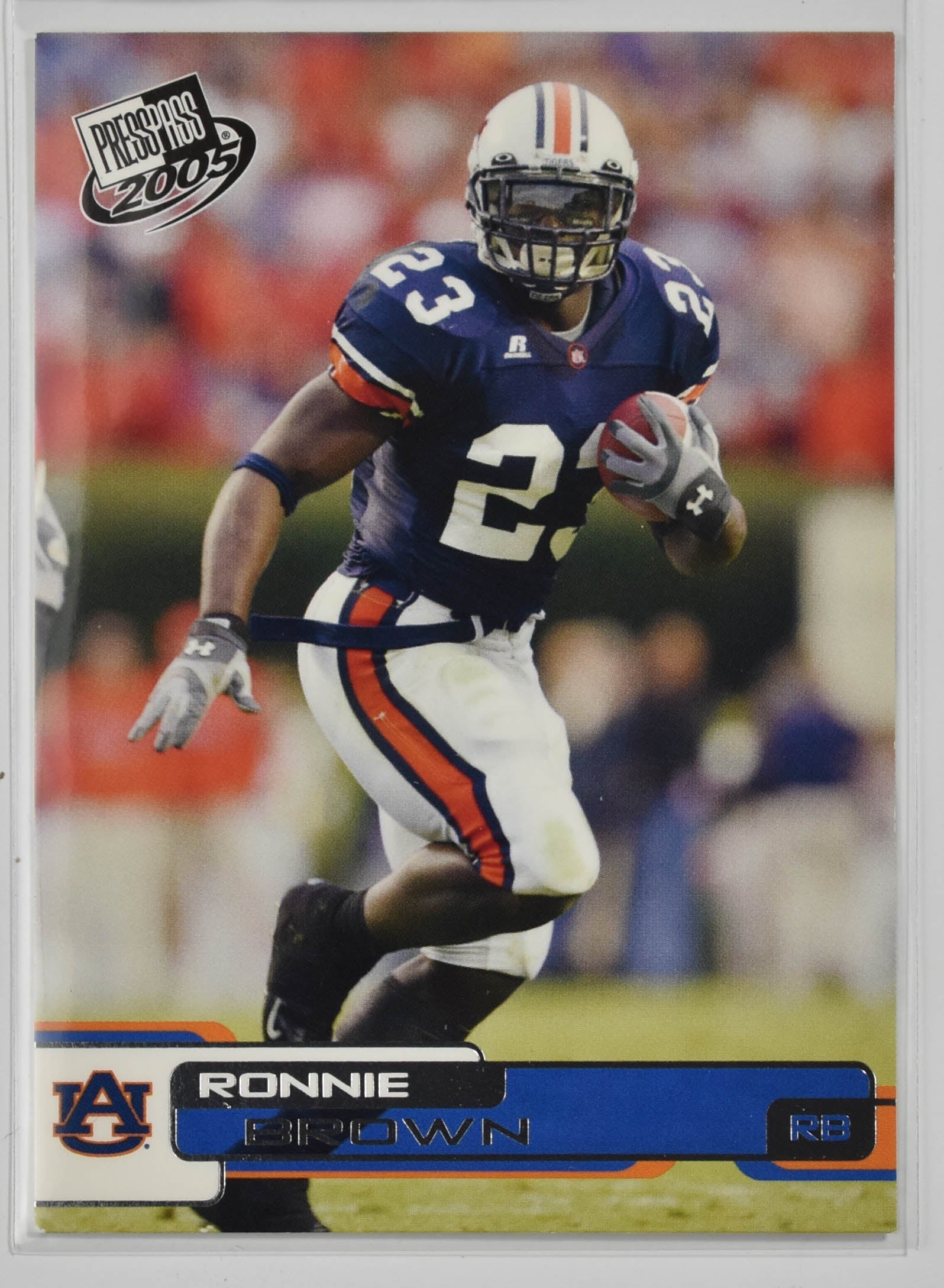 Ronnie Brown 14 Auburn University Press Pass 2005