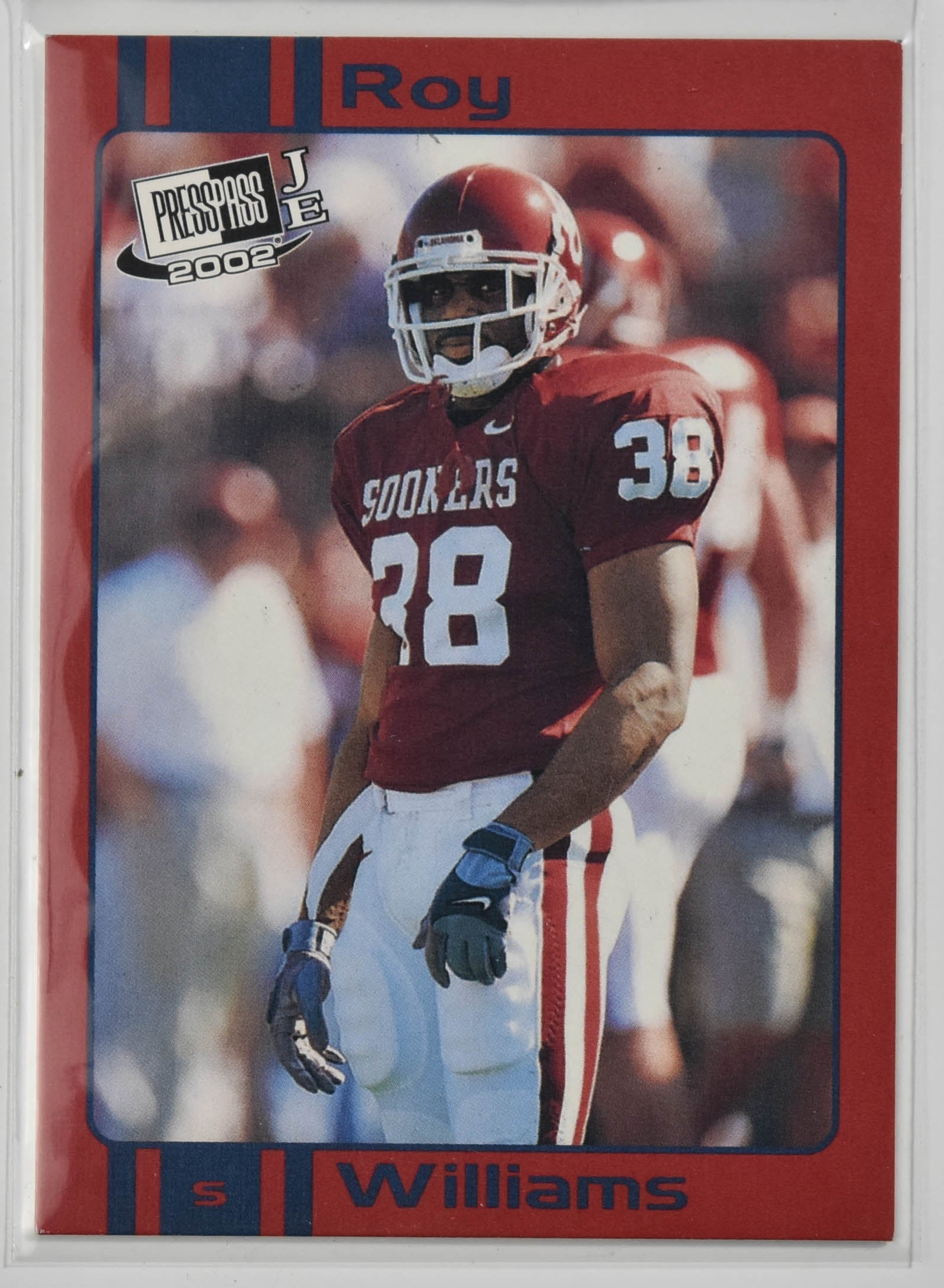 Roy Williams OS 8/27 Press Pass 2002 Oklahoma