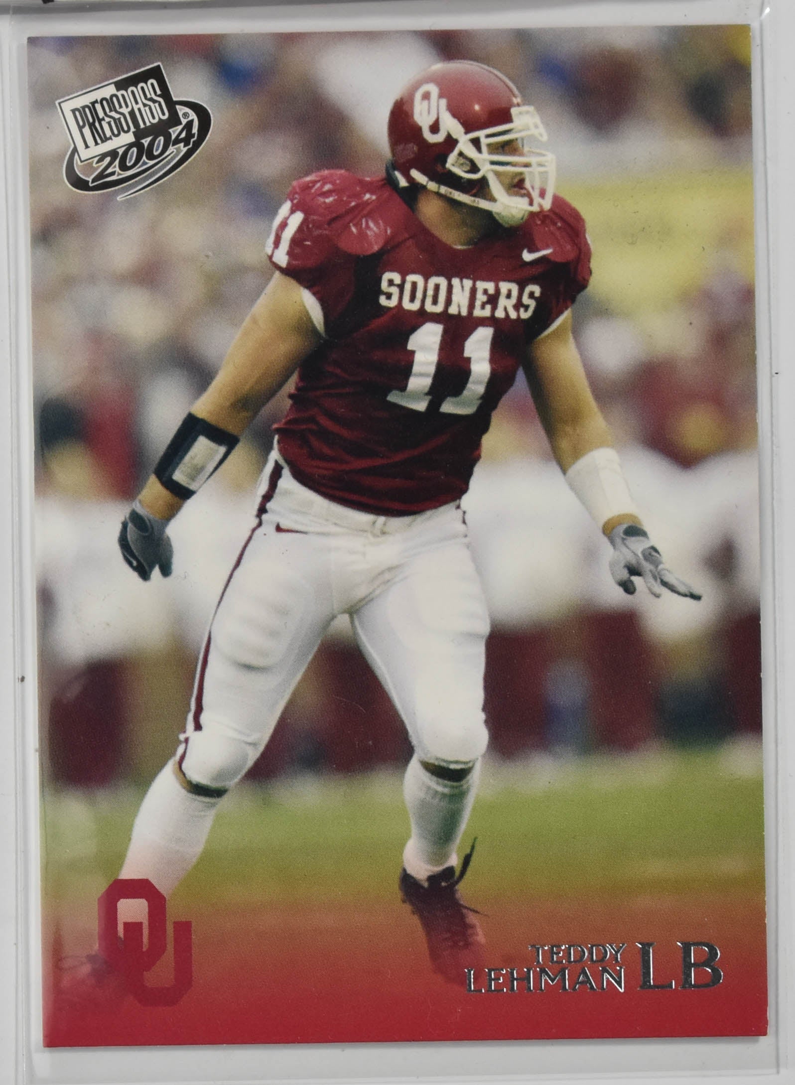 Teddy Lehman 38 Press Pass 2004 Oklahoma