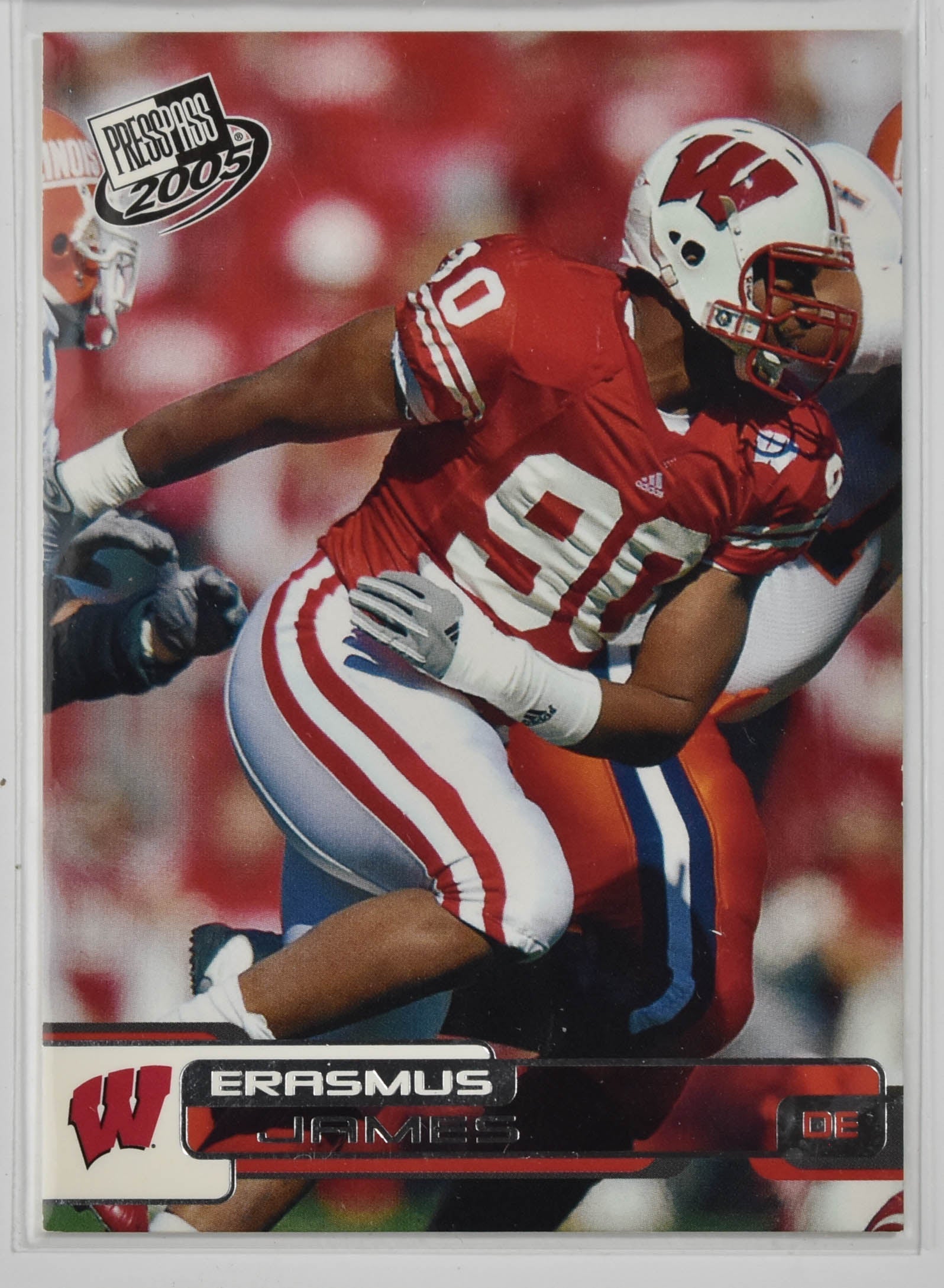 Erasmus James 41 Press Pass 2005 Wisconsins