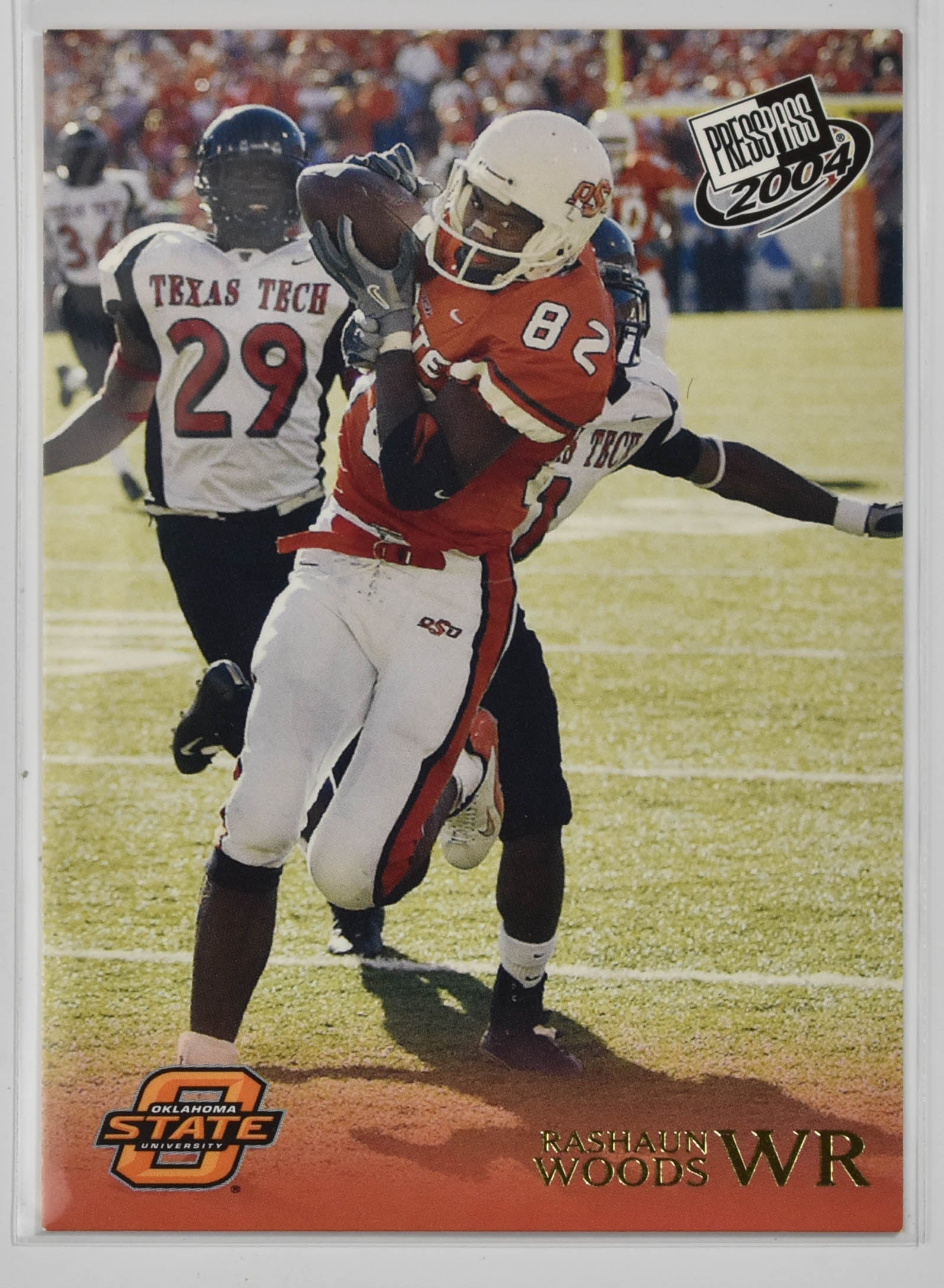 Rashaun Woods G31 Press Pass 2004 Oklahoma State
