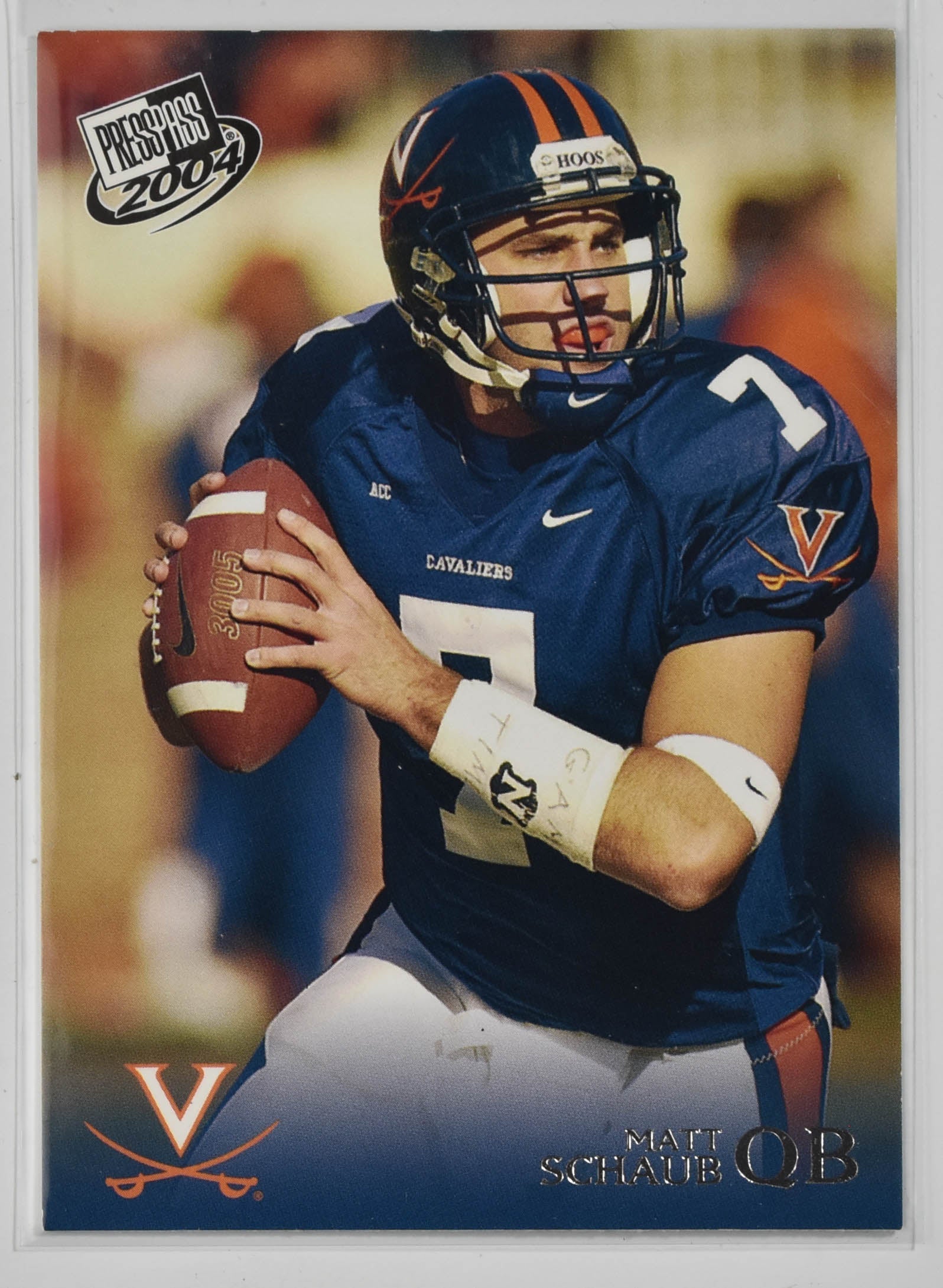 Matt Schaub 10 Press Pass 2004 Virginia University