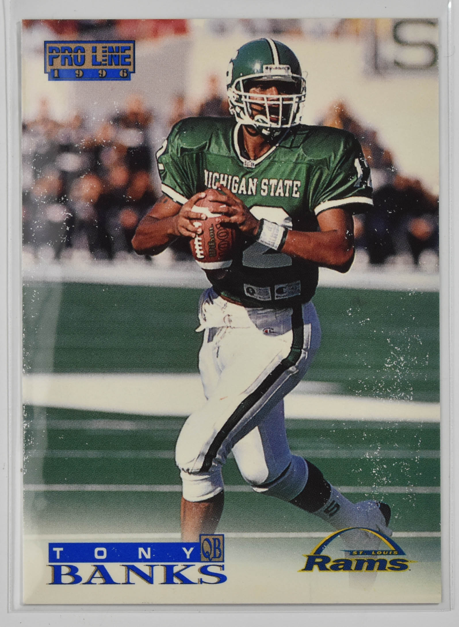 Tony Banks 334 Score 1996 Pro Line Rams