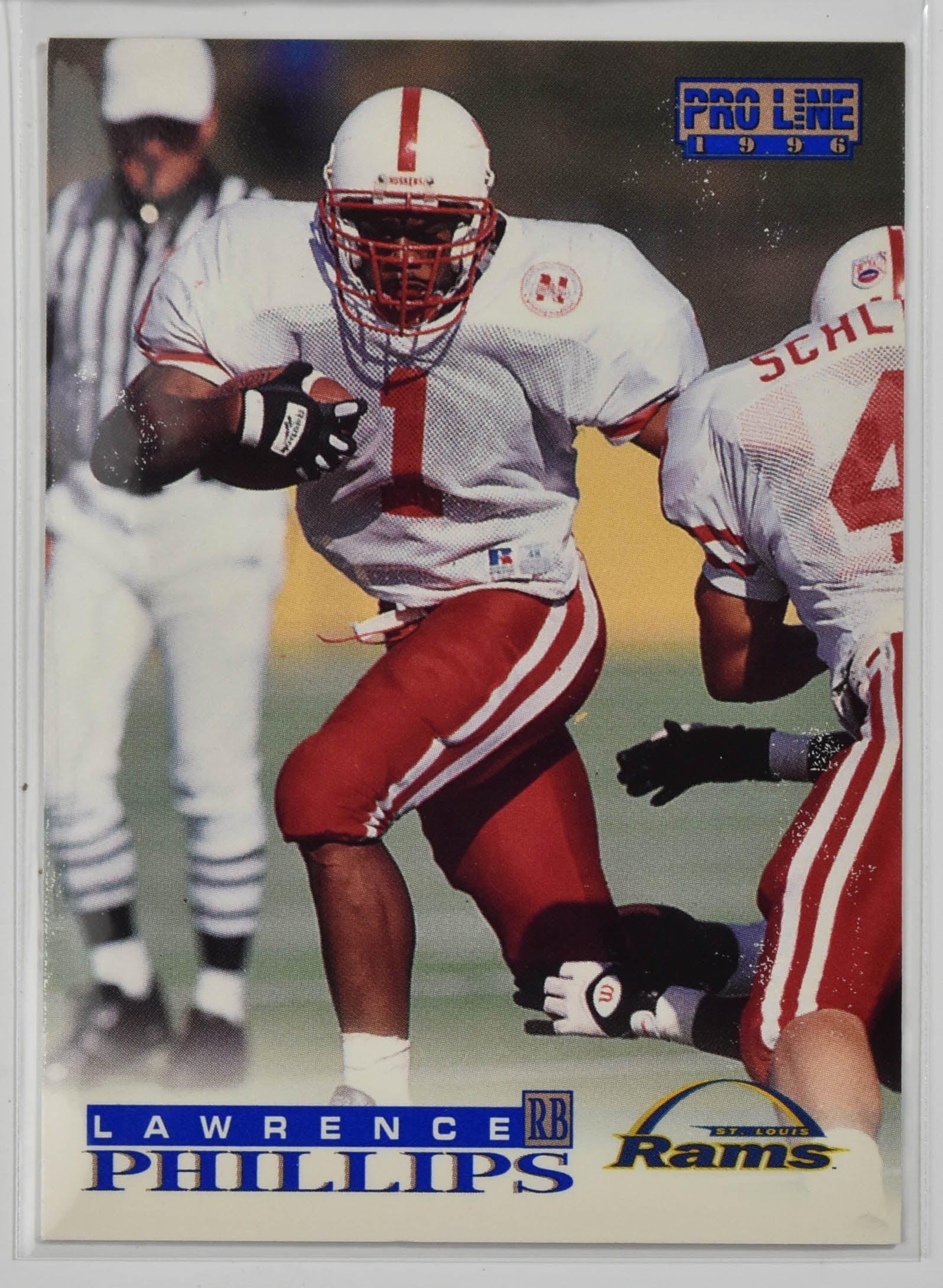 Lawrence Phillips 234 Score 1996 Pro Line St Louis Rams