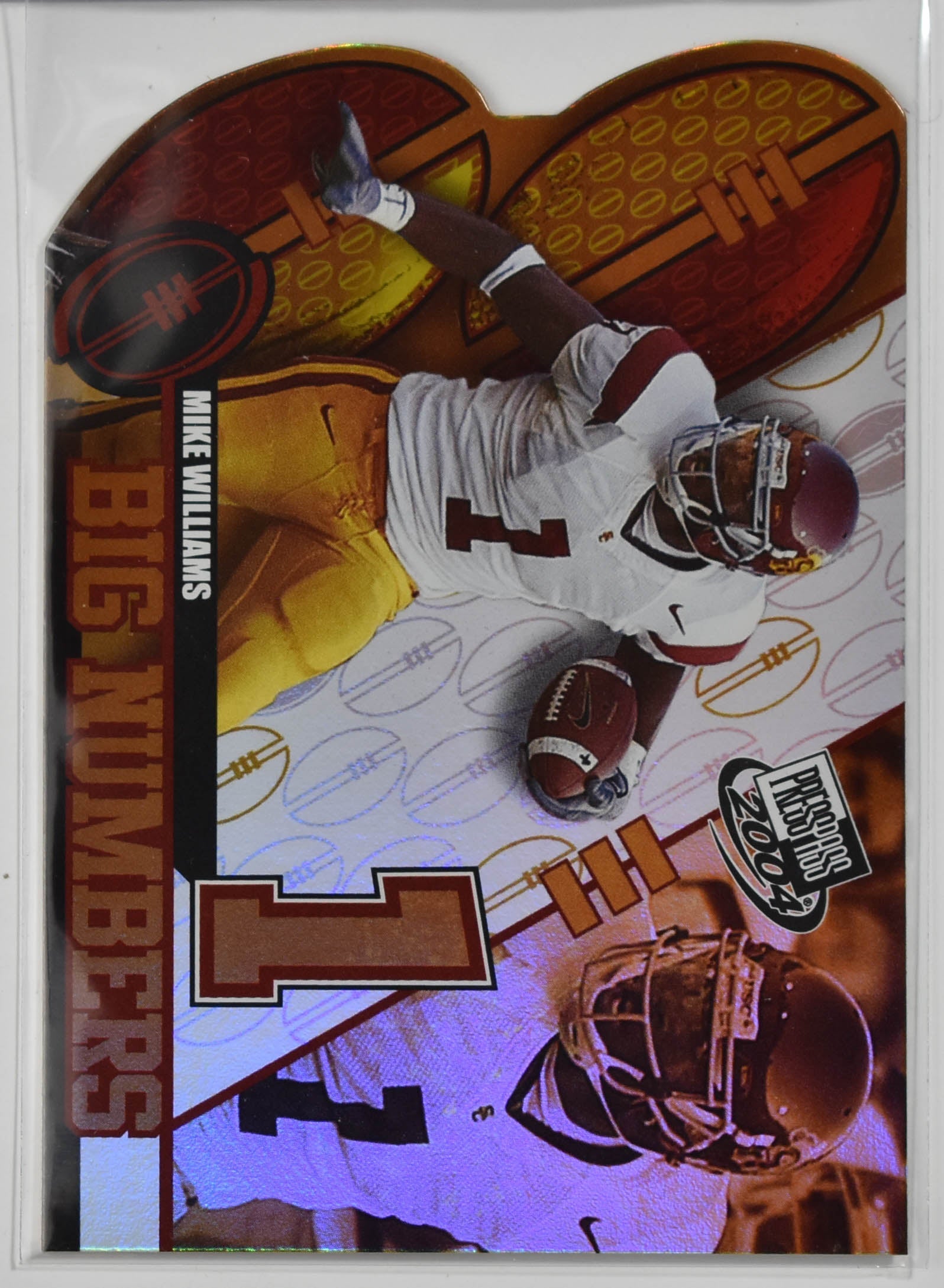 Mike Williams BN 30/33 Big Numbers Press Pass 2004