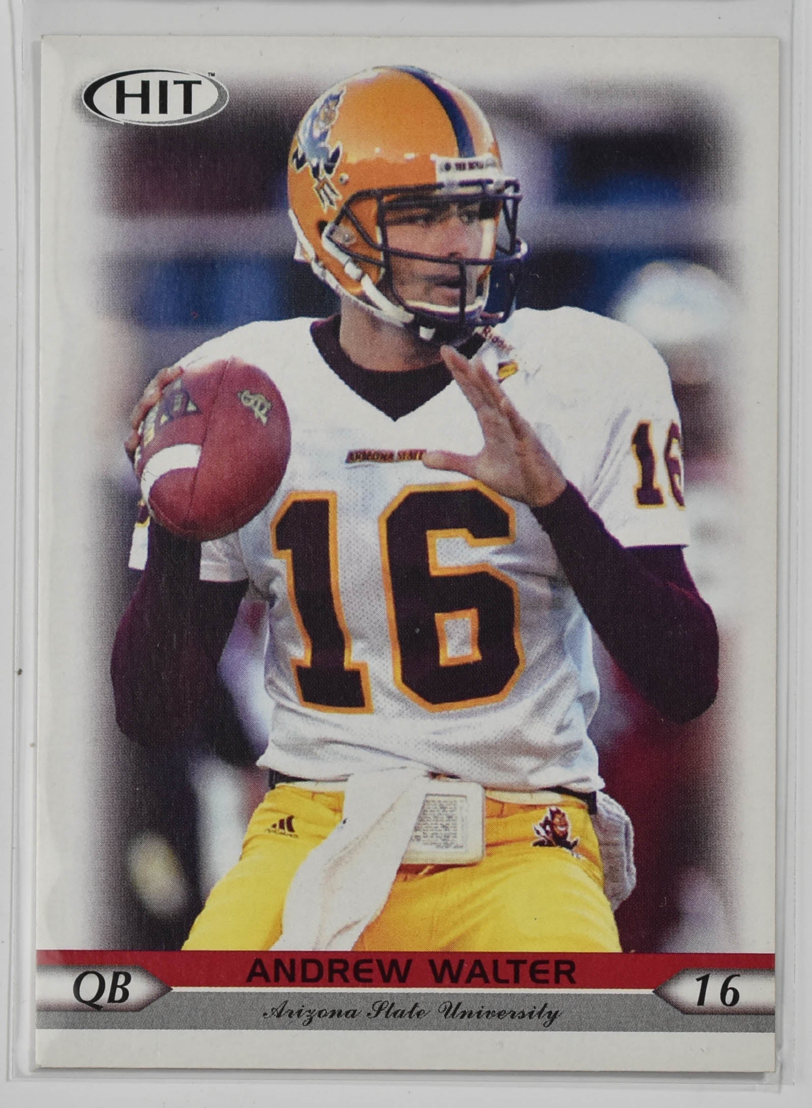 Andrew Walter 16 Sage HIT 2005 Arizona State University