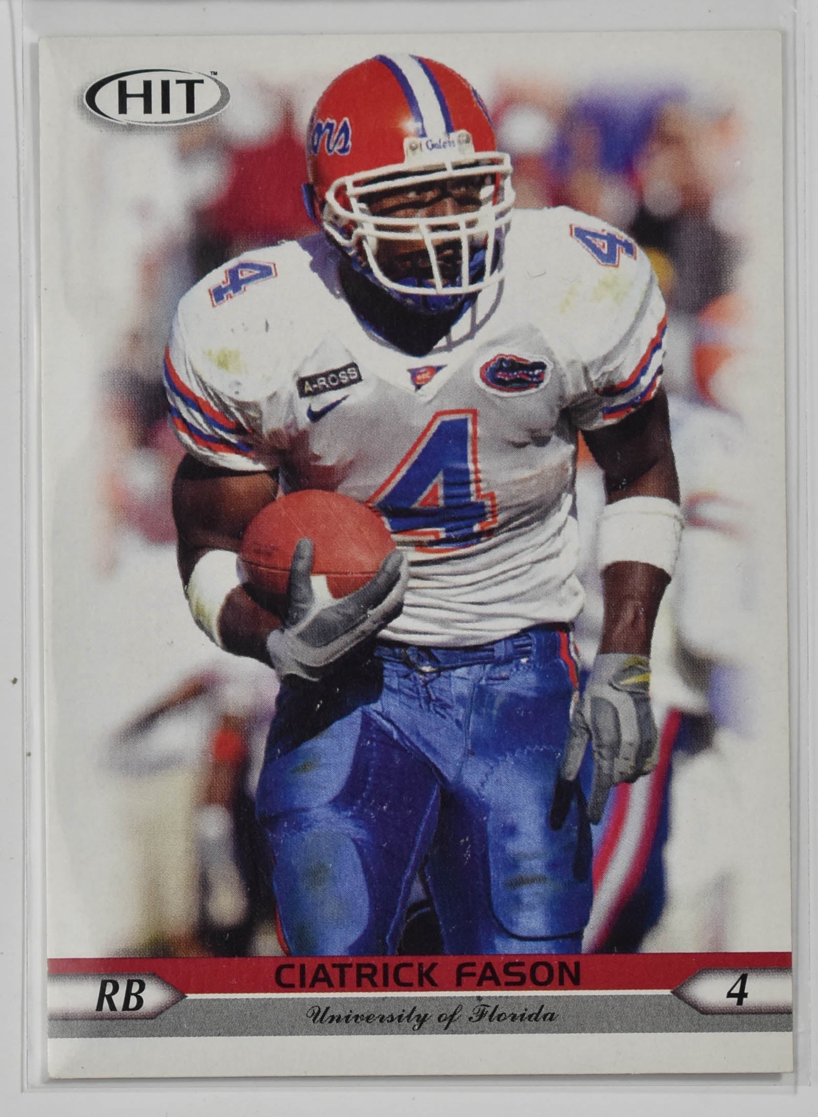 Ciatrick Fason 4 Sage HIT 2005 Florida Gators