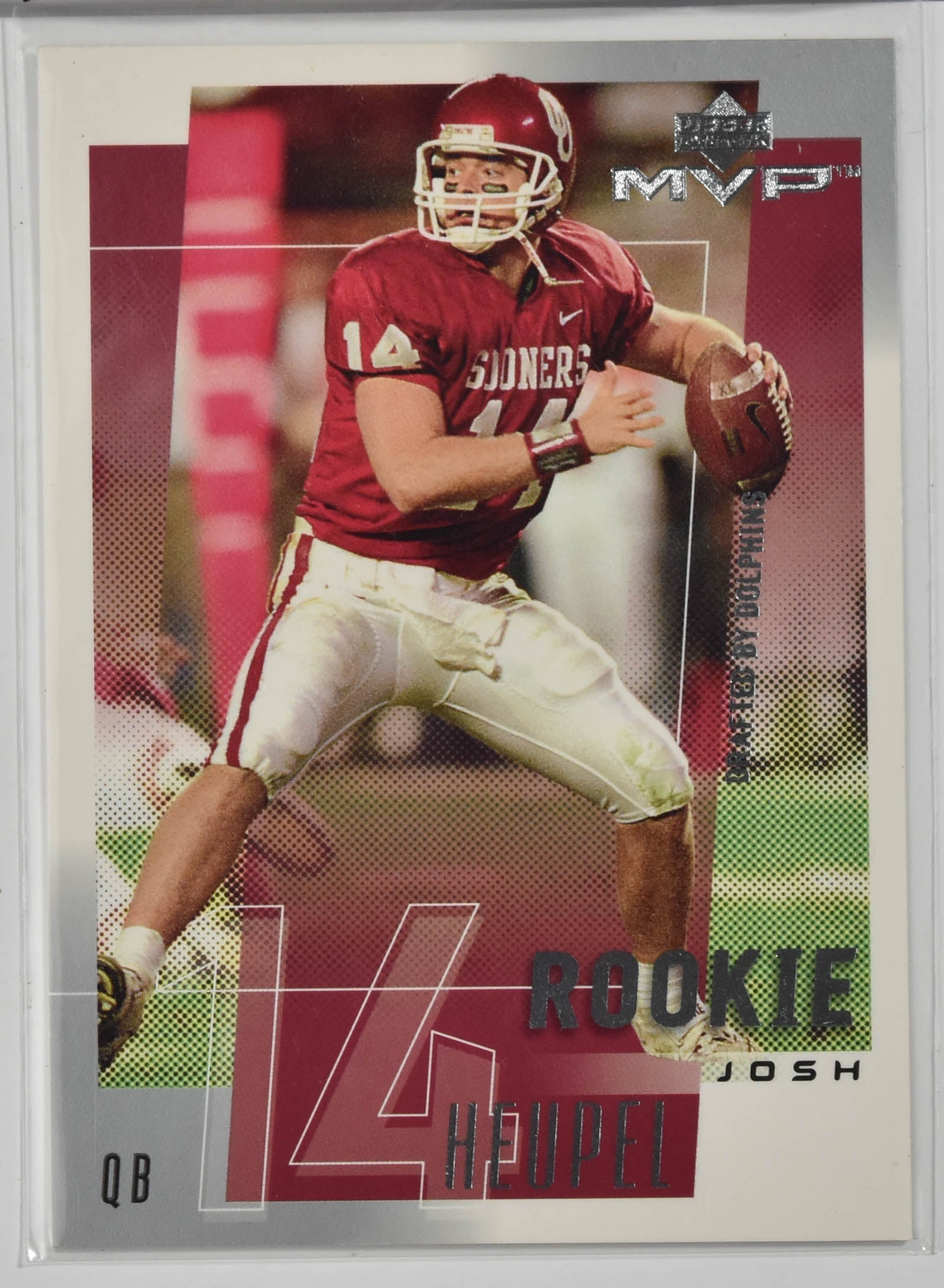 Josh Heupel 290 Upper Deck MVP Rookie 2001 Oklahoma Sooners