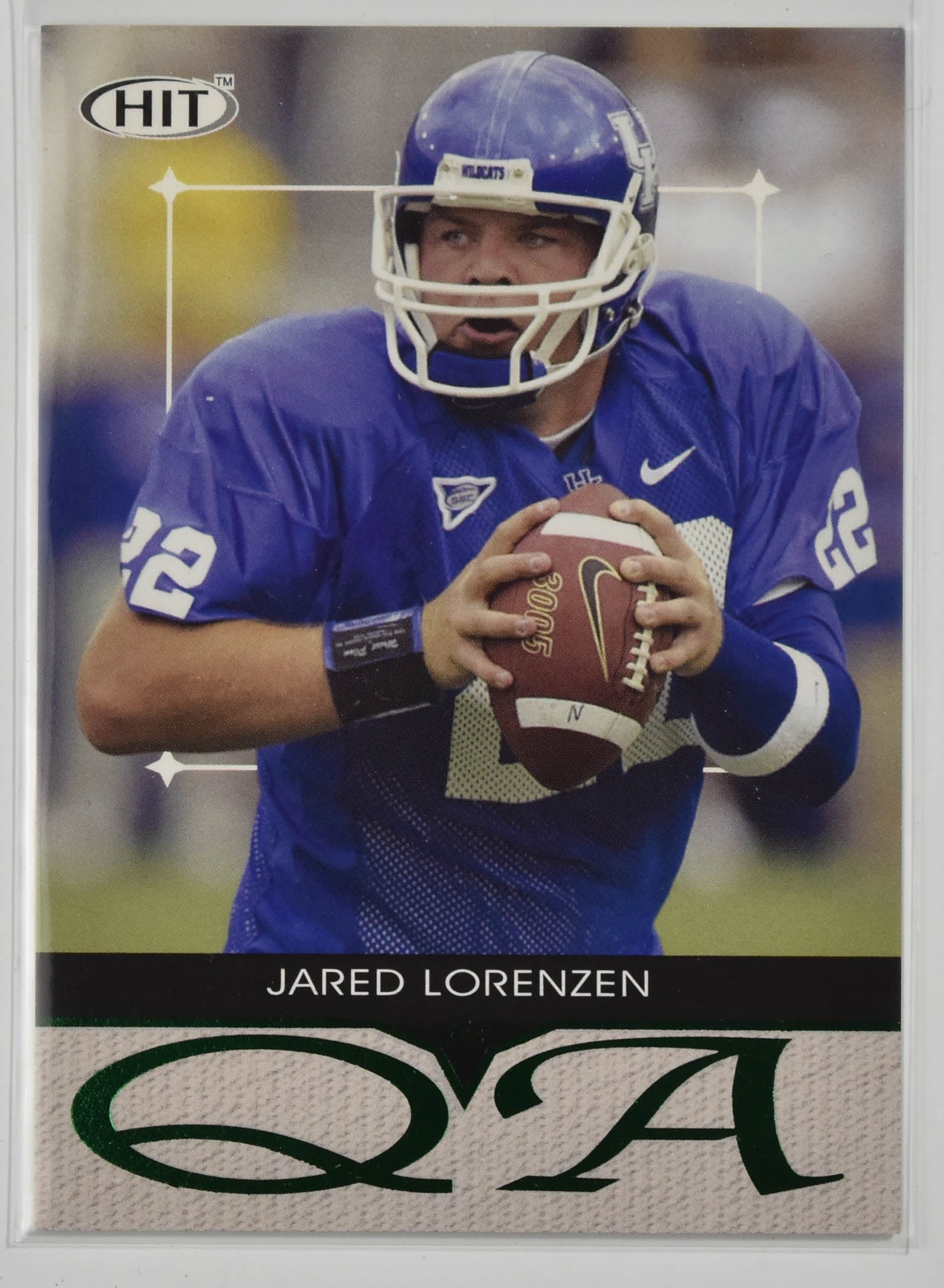 Jared Lorenzen Q22 Sage HIT 2004 University of Kentucky