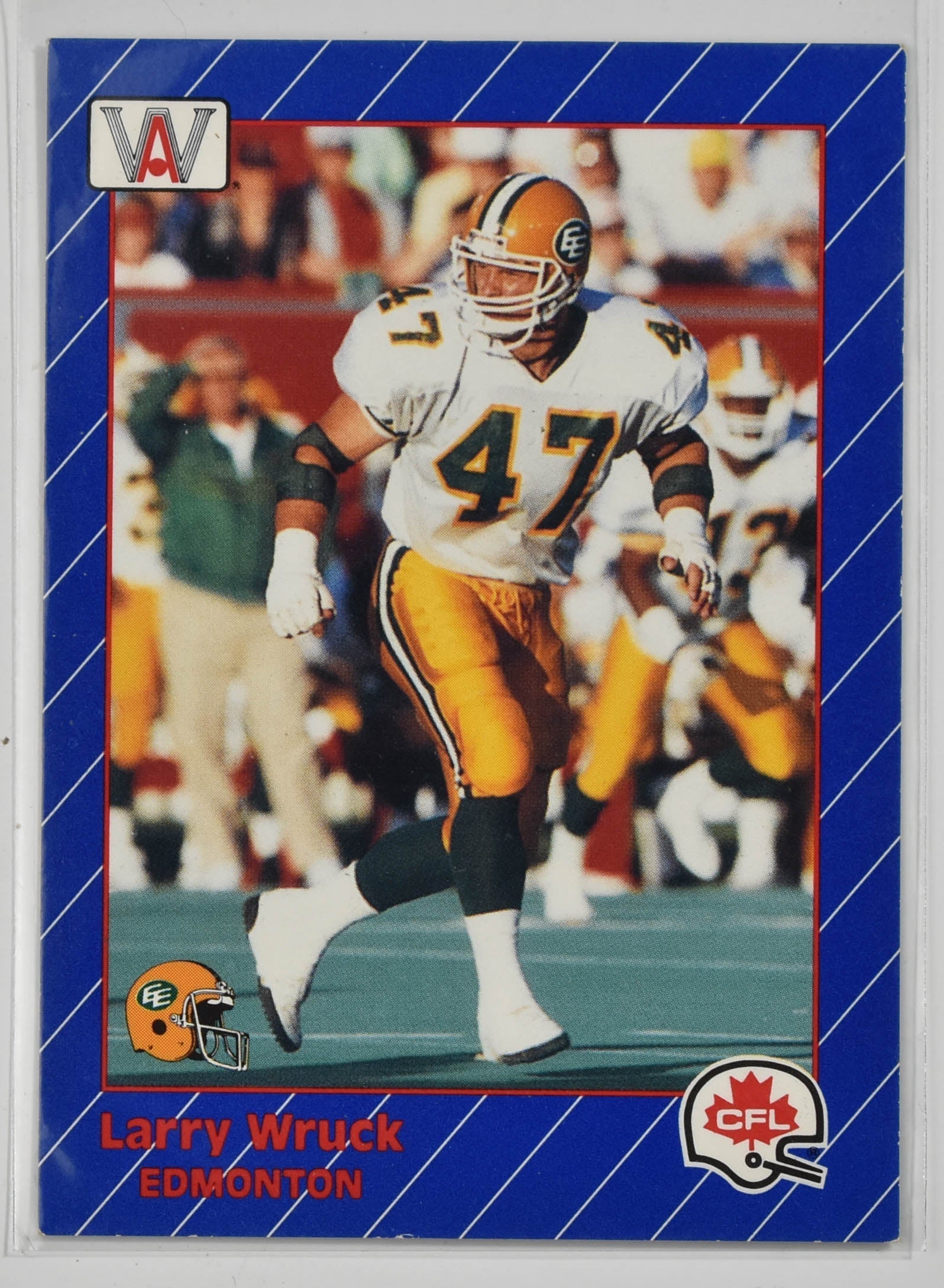 Larry Wruck Edmonton 48 1991 AW Sports