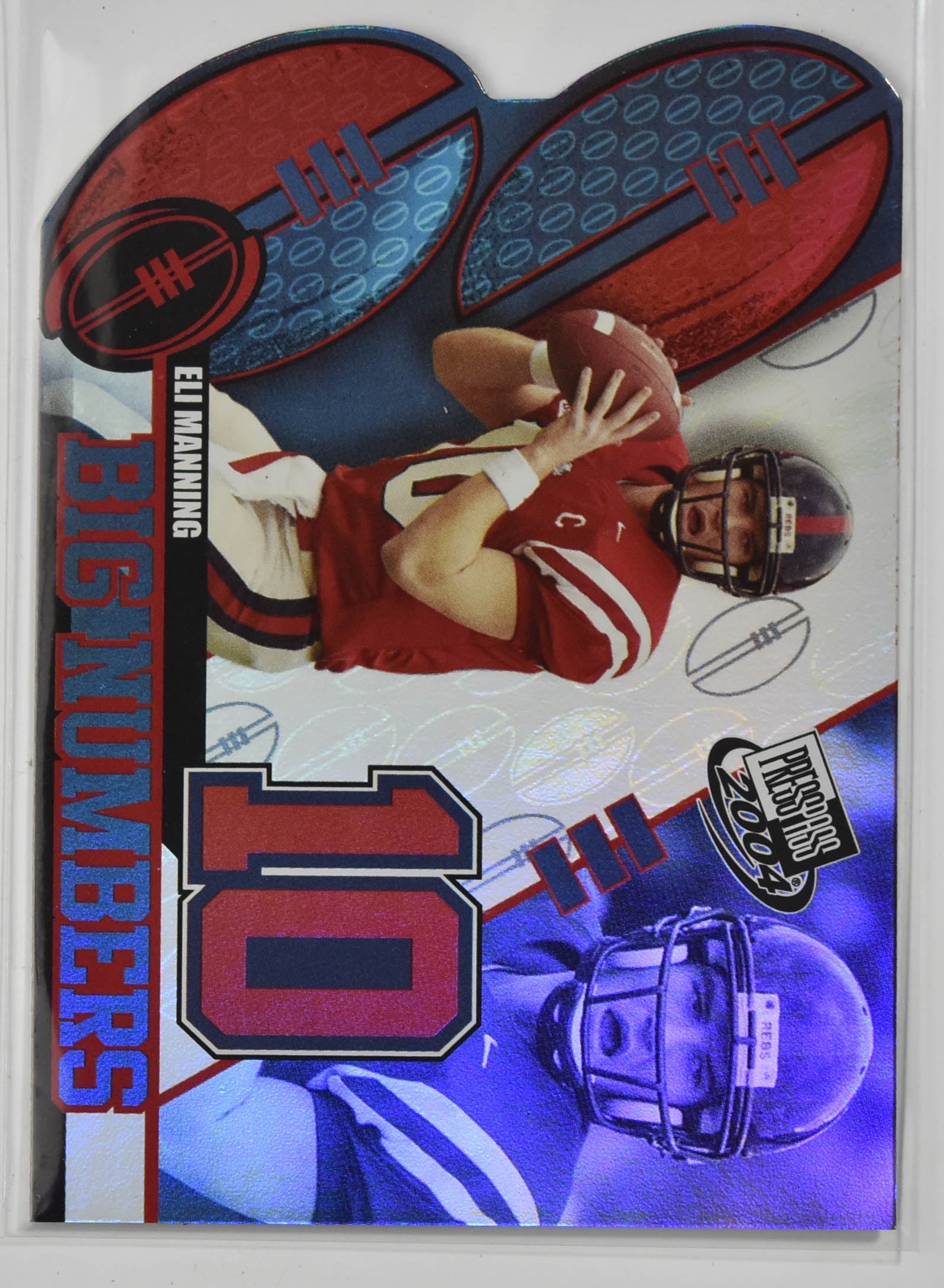 Eli Manning BN 15/33 Press Pass 2004