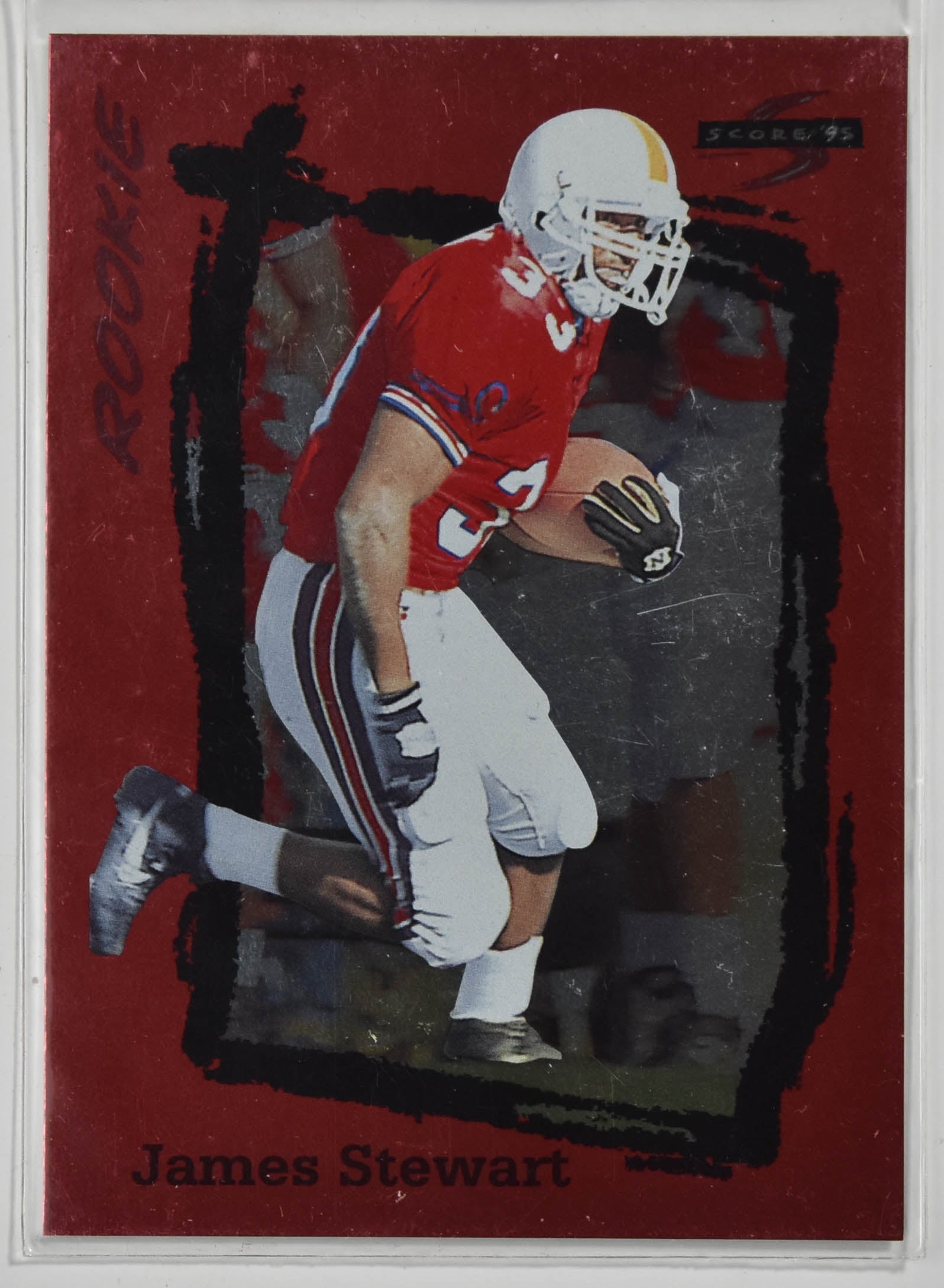 James Stewart 268 Jacksonville 1995 Pinnacle Score