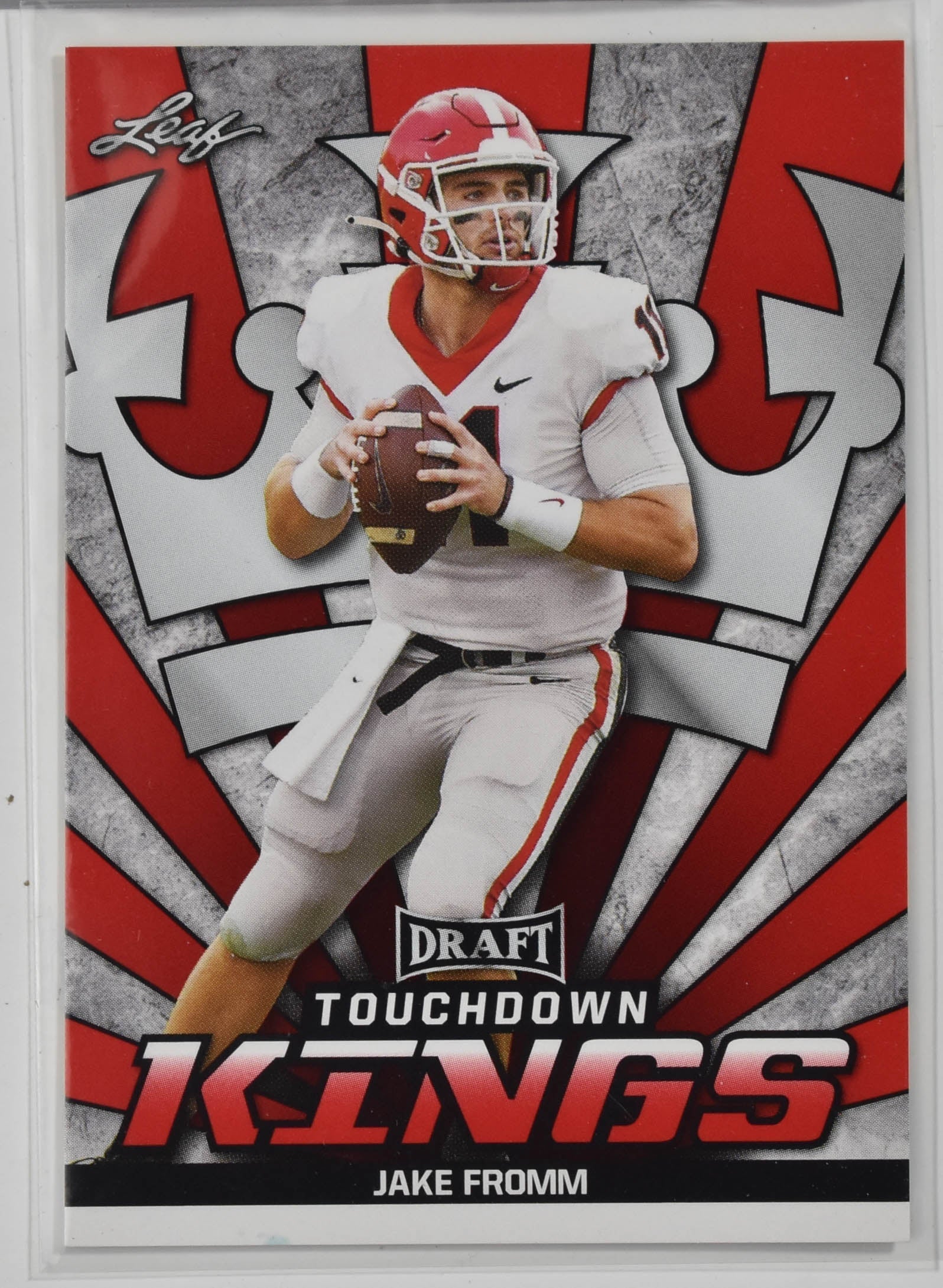 Jake Fromm 82 Leaf 2020 Touchdown Kings