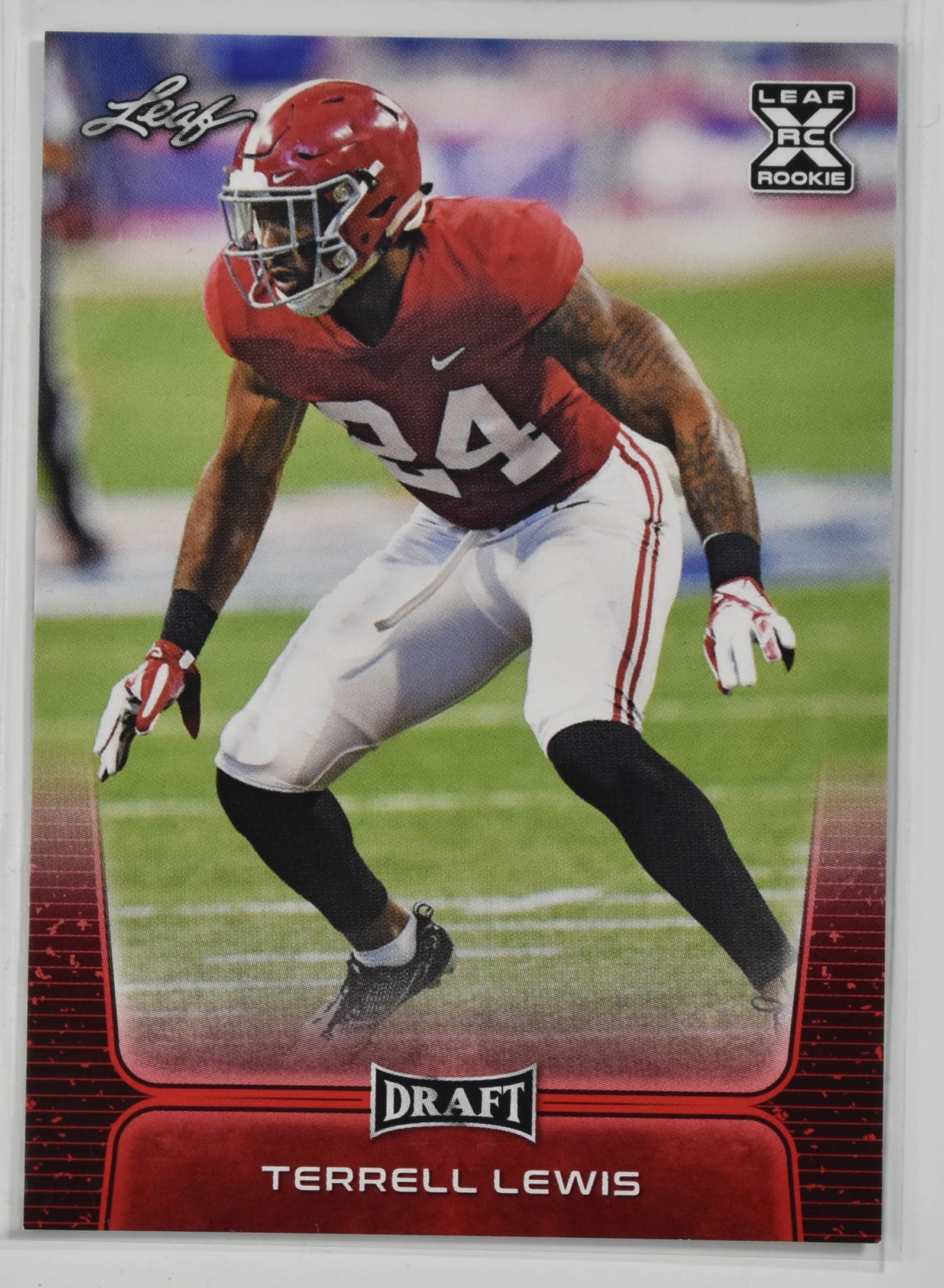 Terrell Lewis 56 Leaf Rookie Draft 2020