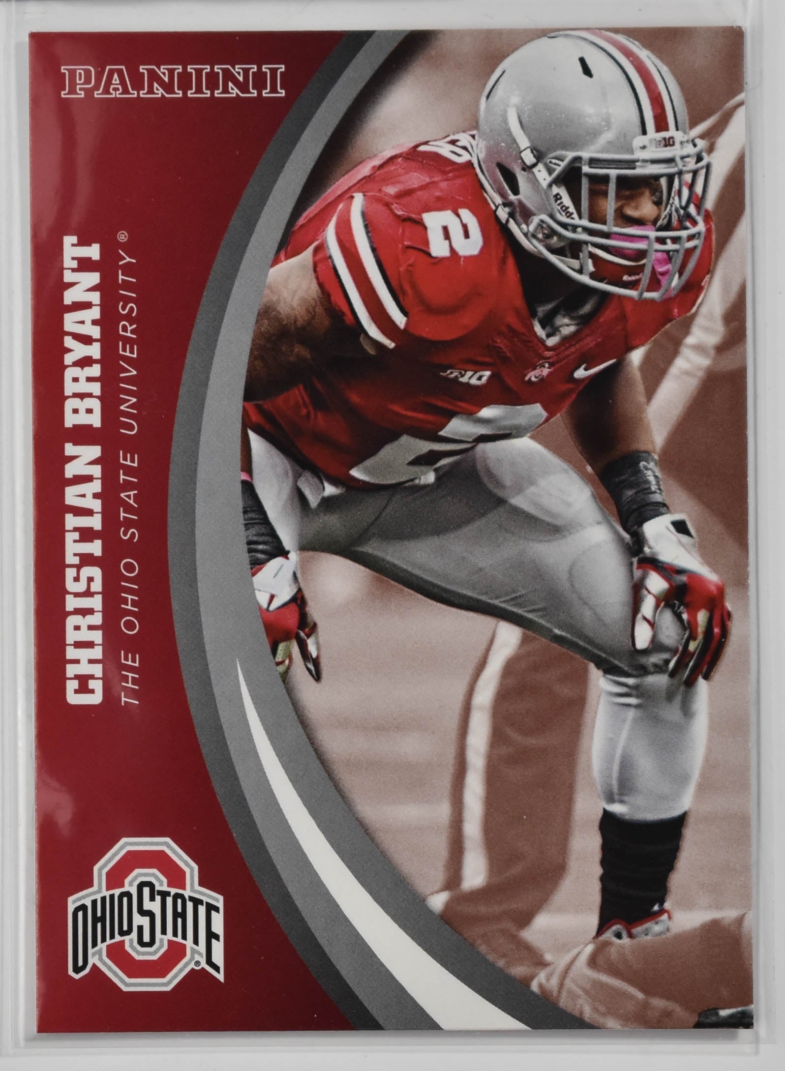Christian Bryant 15 Panini 2015 Ohio State Football Card