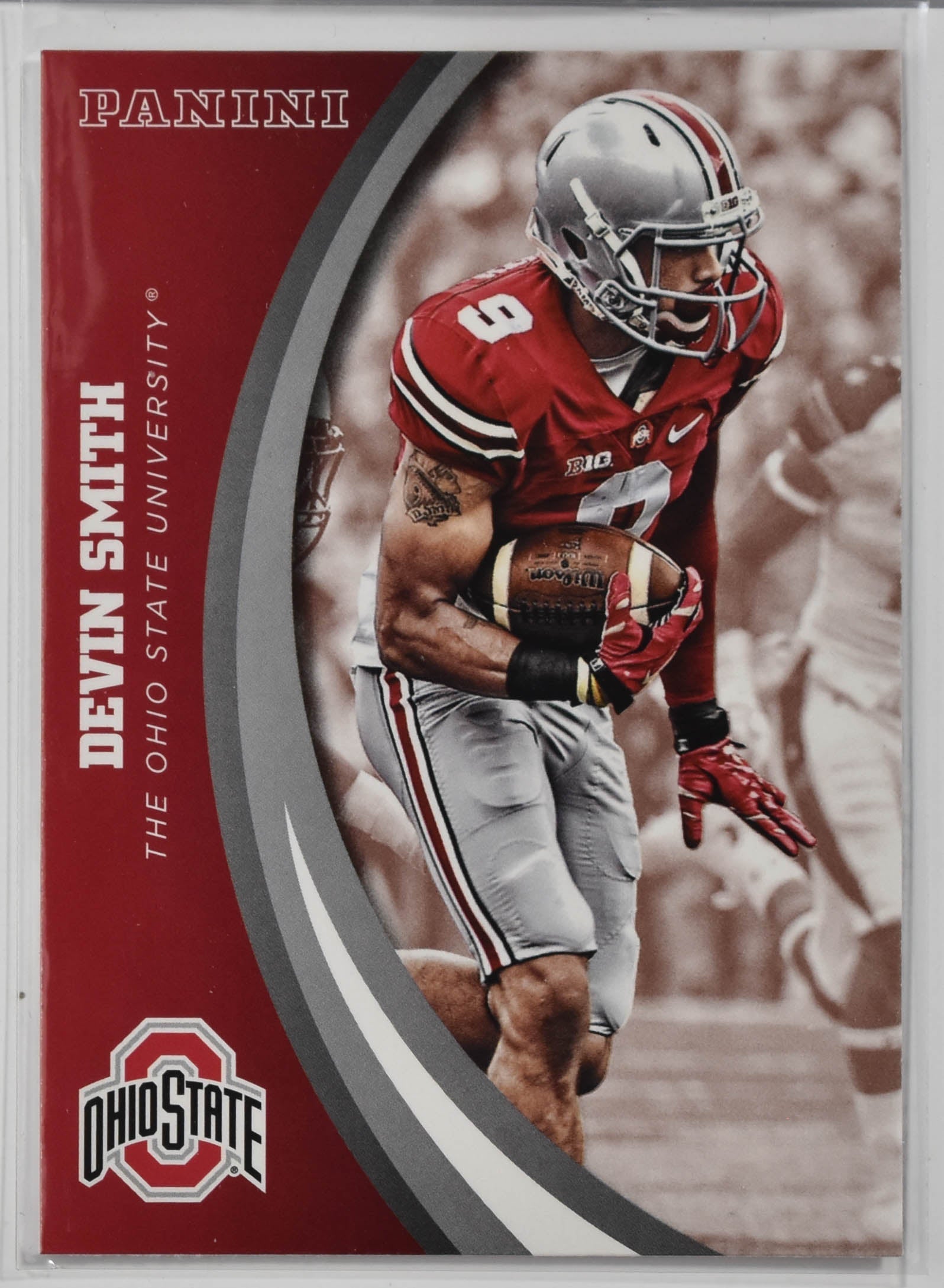 Devin Smith 21 Panini 2015 Ohio State Football Card