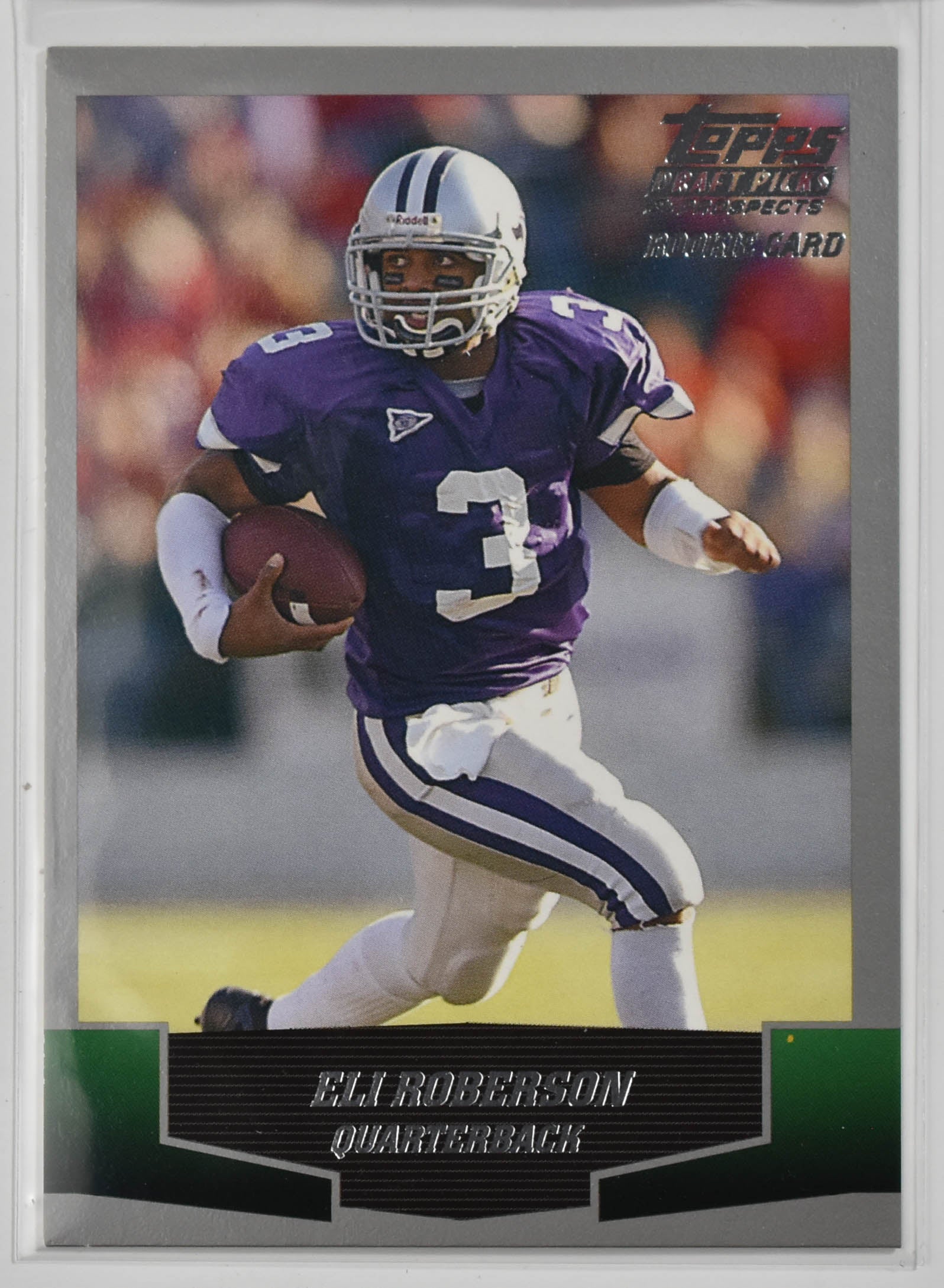 Eli Roberson 152 Topps 2004 Wild Cats Football Card Draft Pick