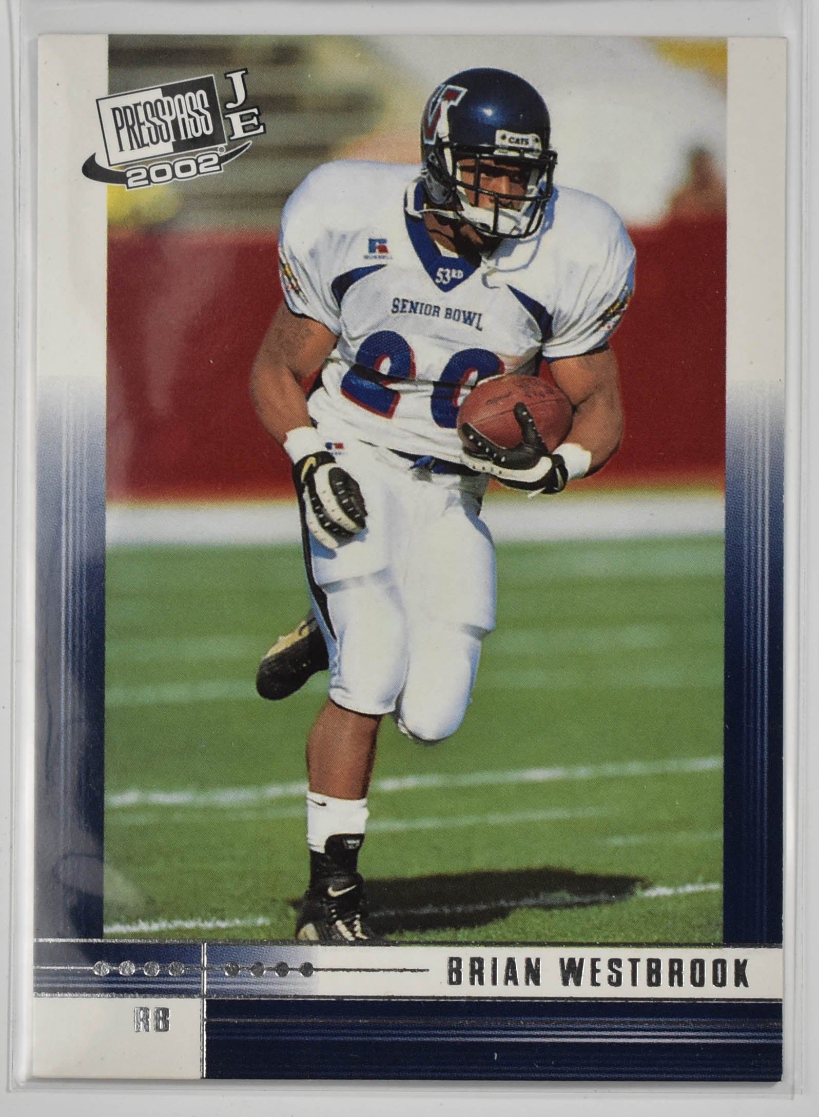 Brian Westbrook 37 Press Pass 2002 Football Card