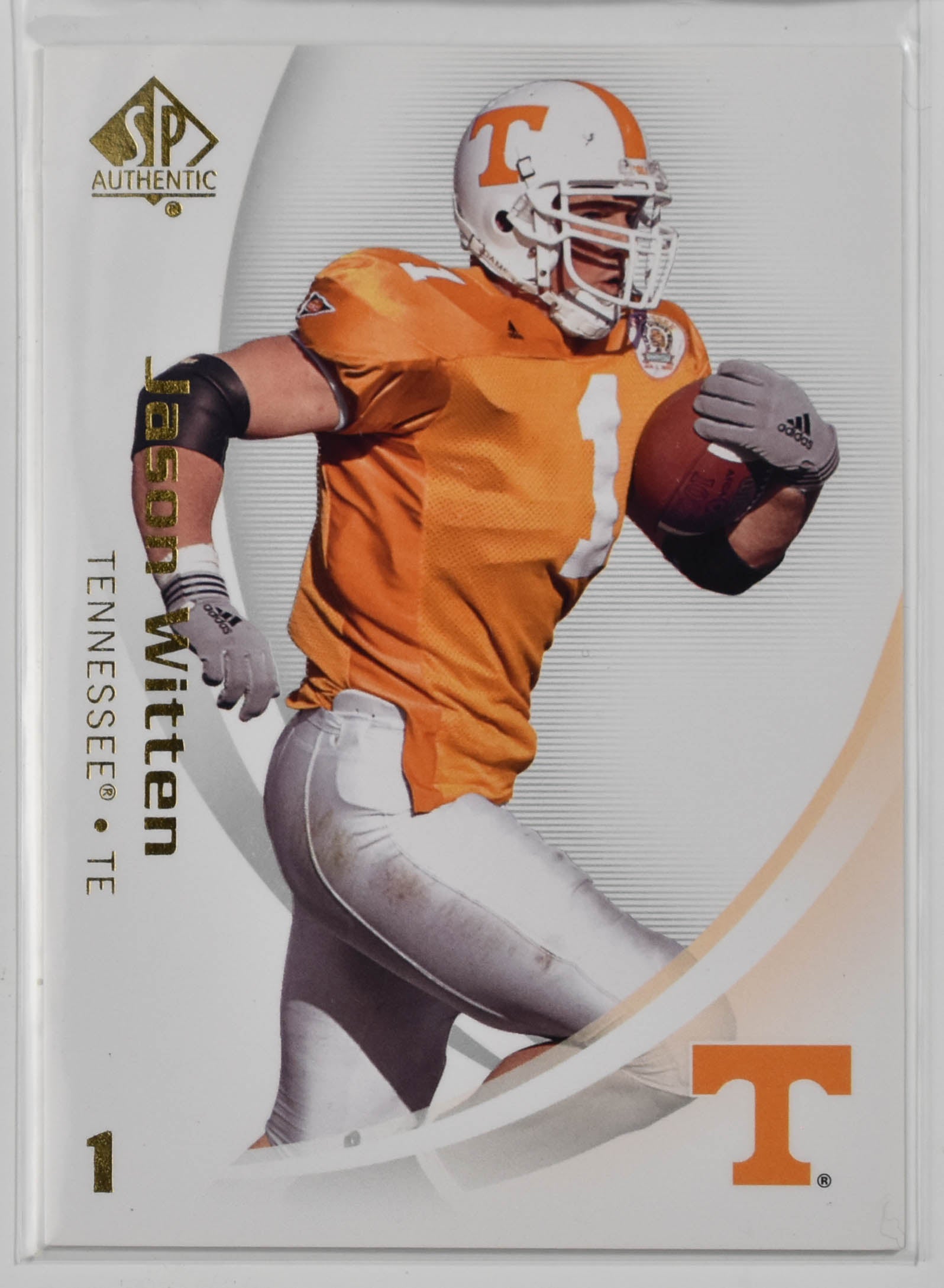Jason Witten 41 Upper Deck SPA Football Tennessee 4923U