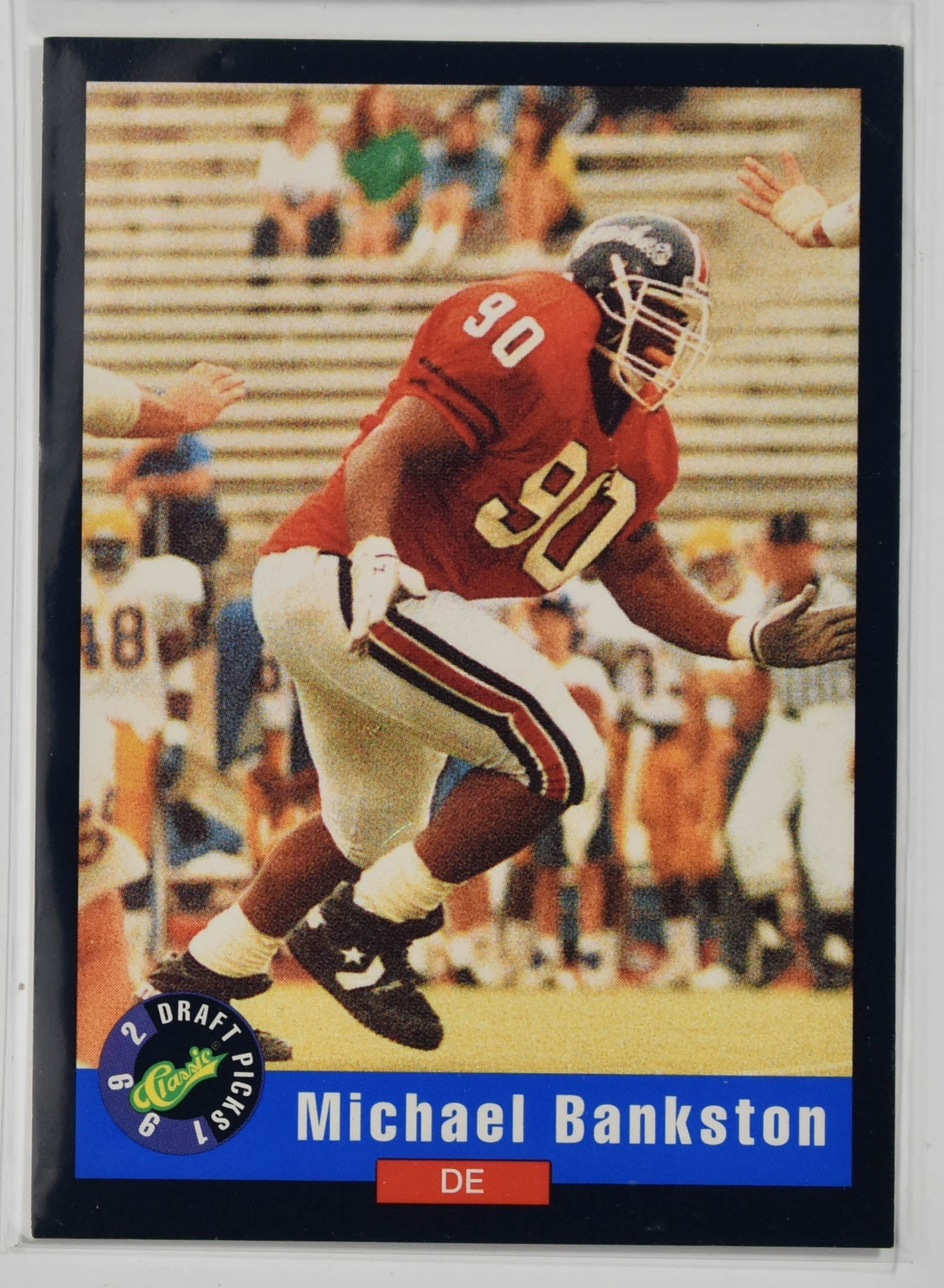 Michael Bankston 35 1992 Draft Picks Classic Games
