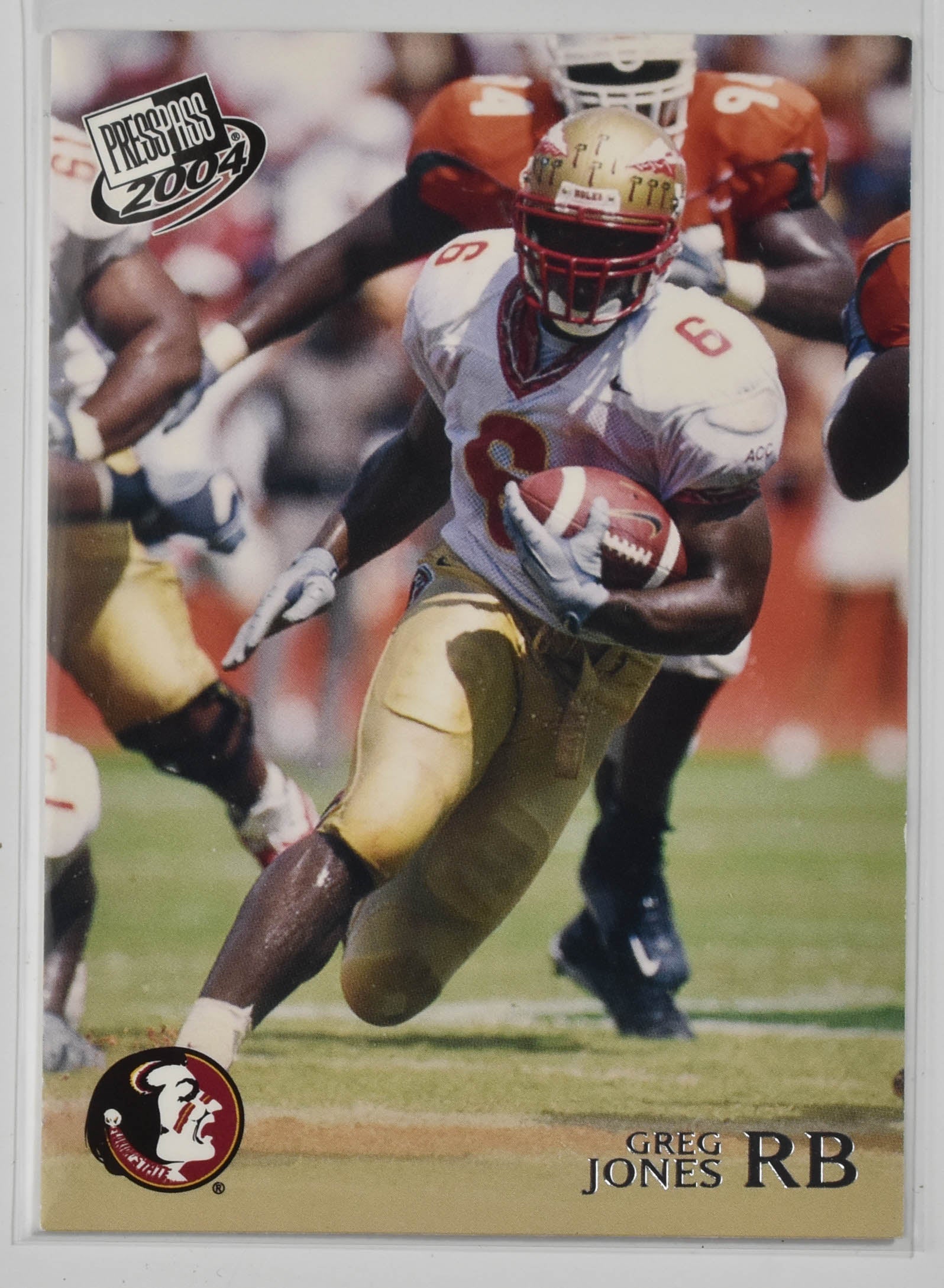 Greg Jones 14 Press Pass 2004 Florida State