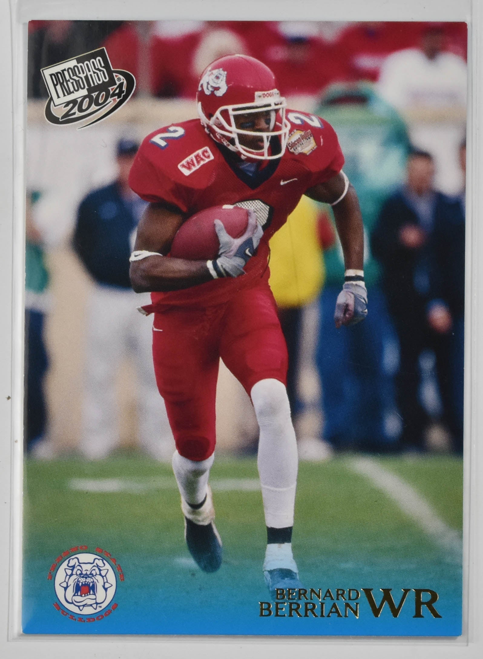 Bernard Berrian G21 Press Pass 2004 Fresno State