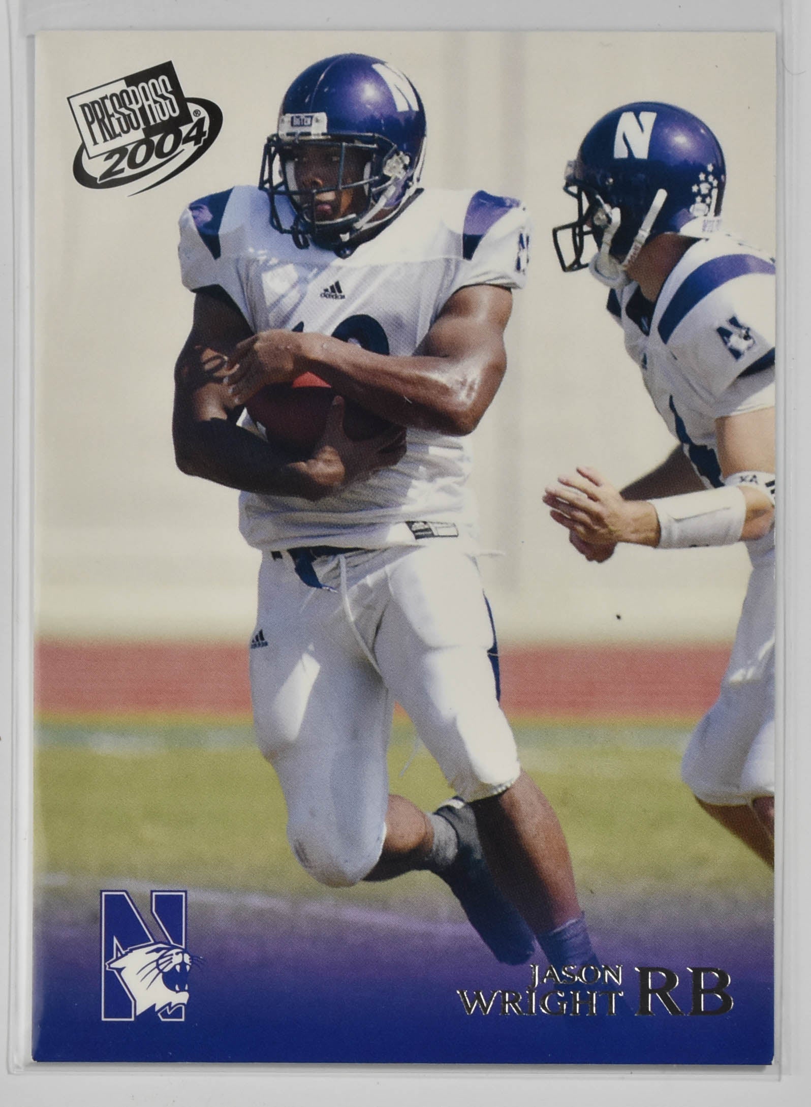 Jason Wright 20 Press Pass 2004 West Virginia University