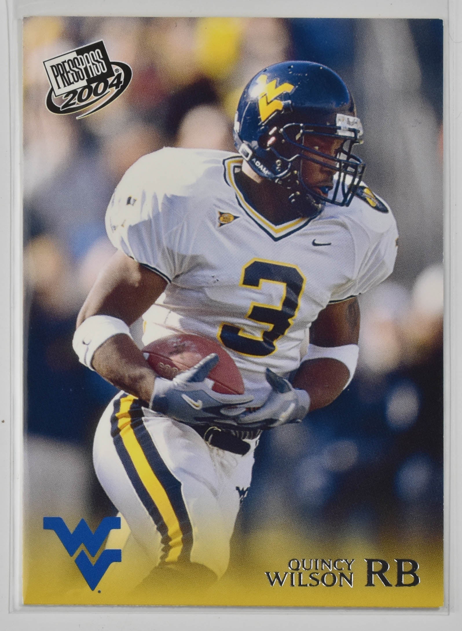 Quincy Wilson 19 Press Pass 2004 Football University of Michigan