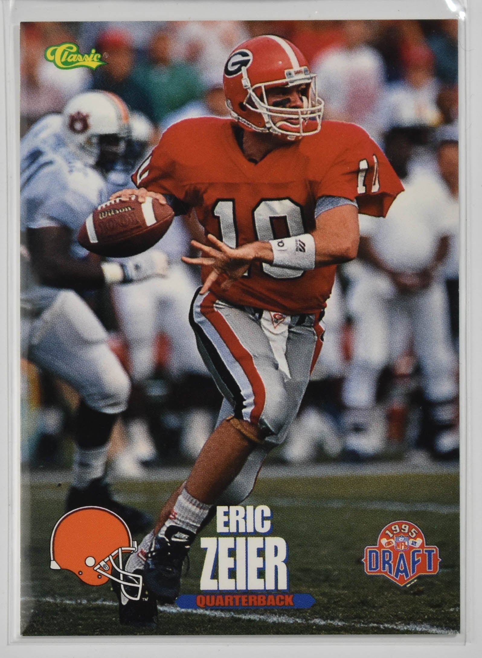 Eric Zeier Draft 1995 Classic Games Cleveland Browns