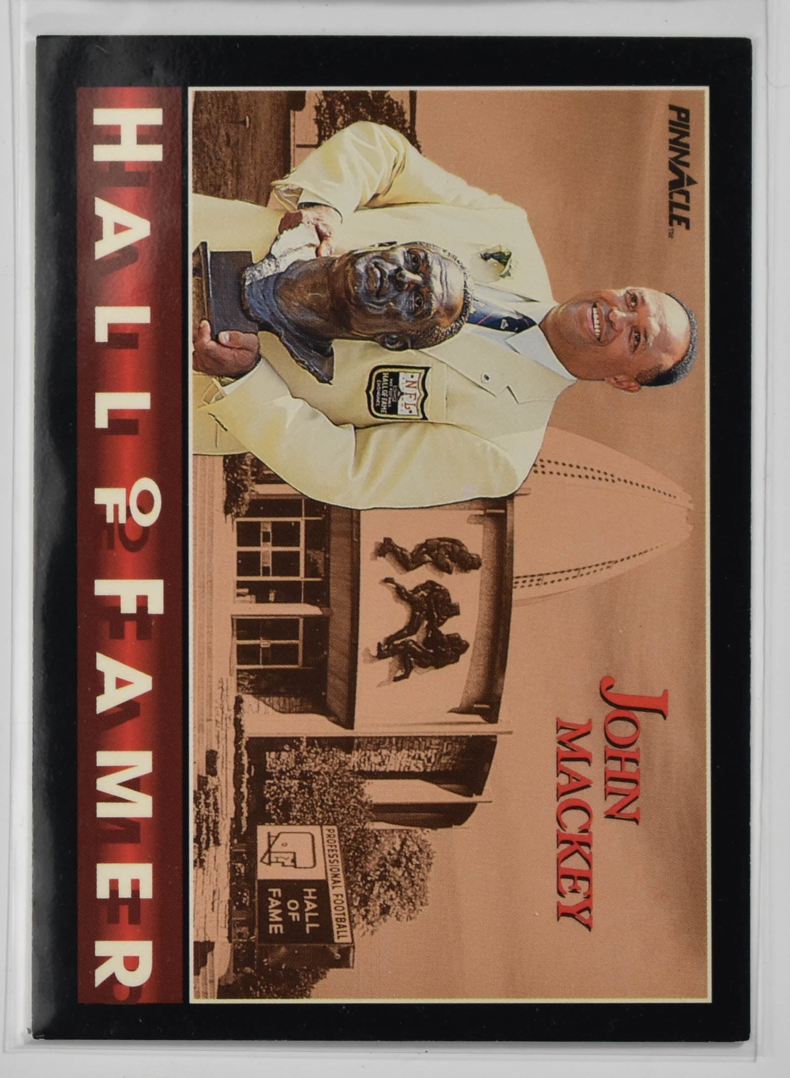 John Mackey Hall of Famer 345 Pinnacle Score 1992