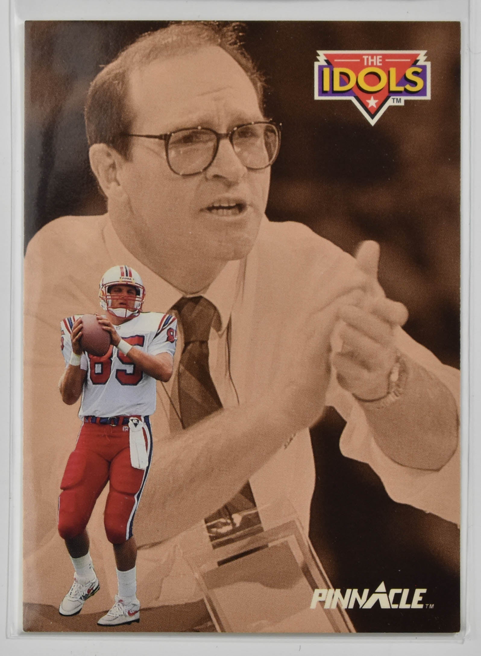 The Idols 352 Pinnacle 1992 Dan Gable Marv Cook Score
