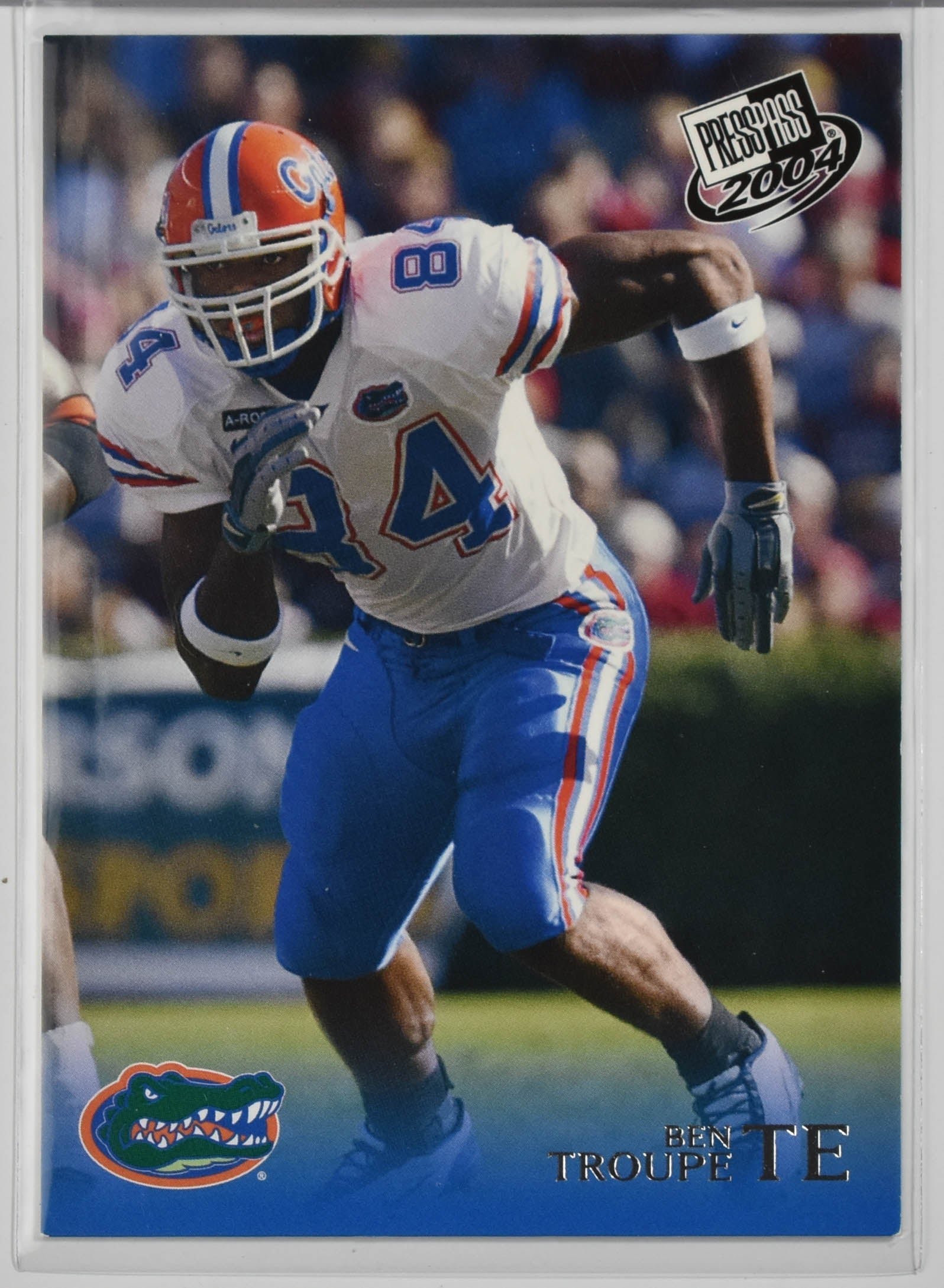 Ben Troupe 32 Press Pass 2004 Football Card