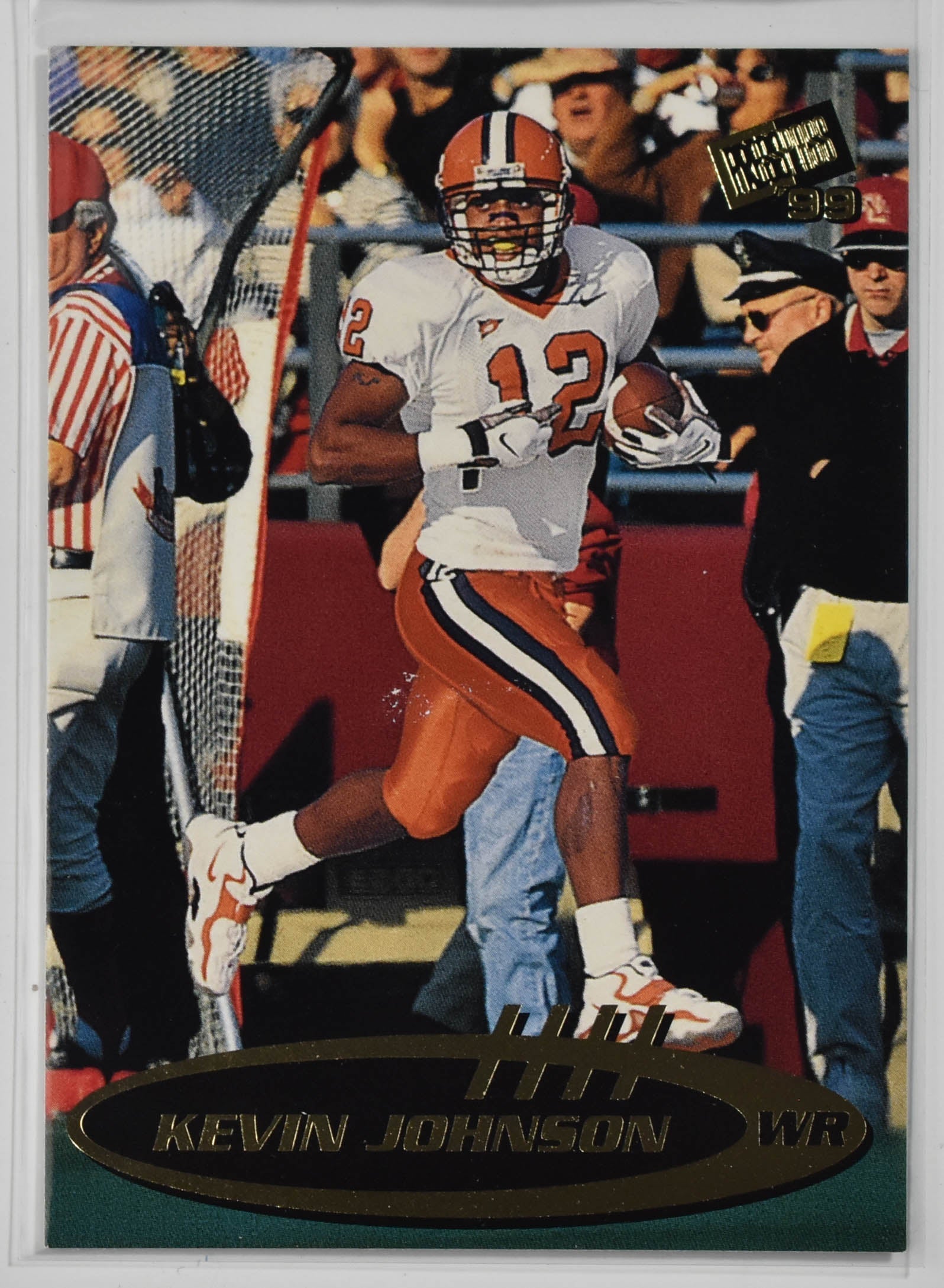 Kevin Johnson 28 Press Pass 1999 Football Card