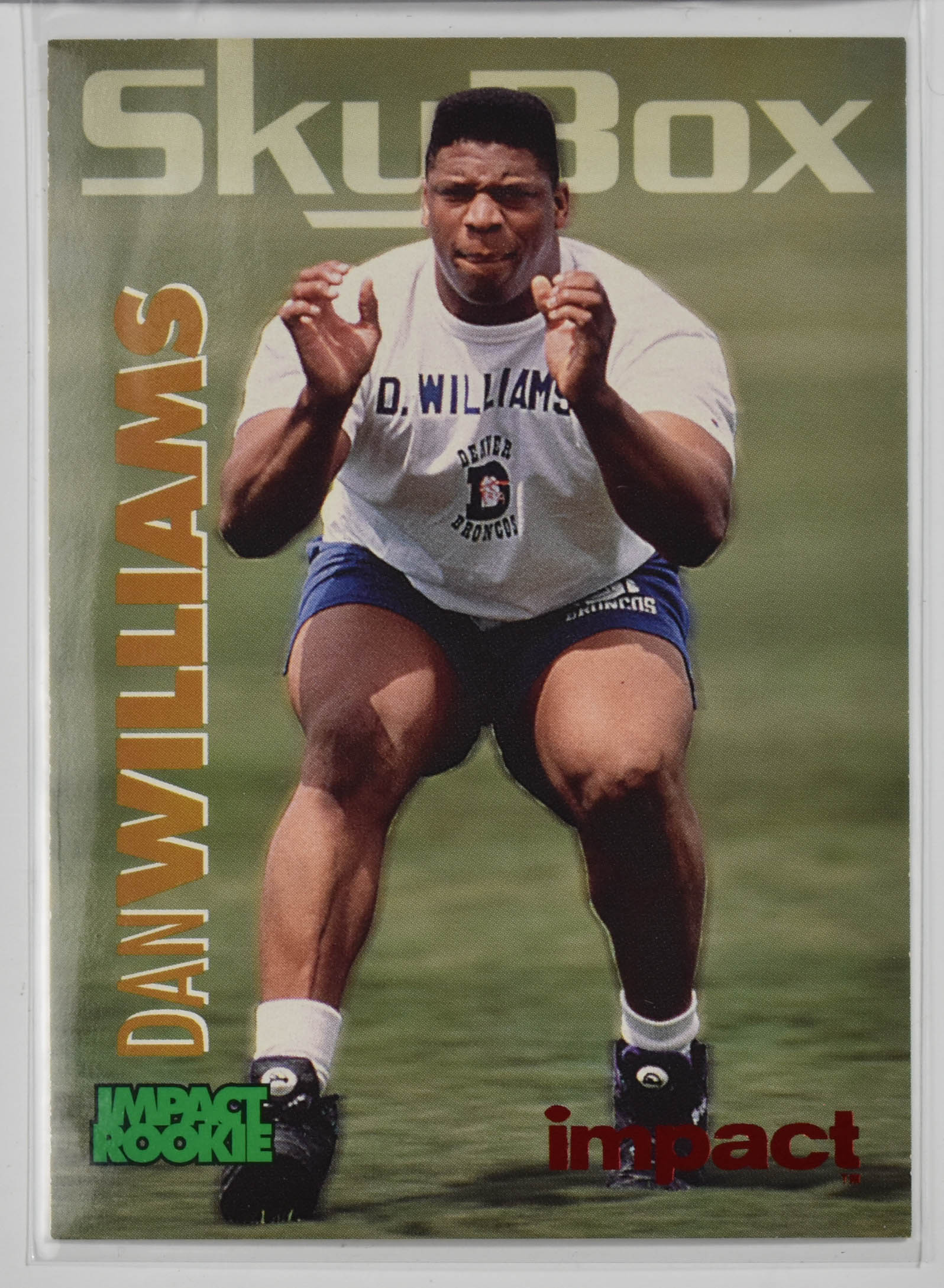 Dan Williams 371 Skybox 1993 Impact Rookie Football Card