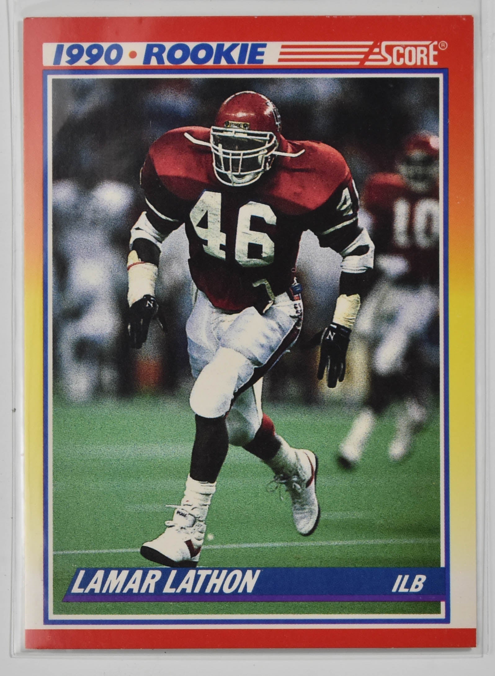 Lamar Lathon 631 Star Rookie 1990 Score Football Card