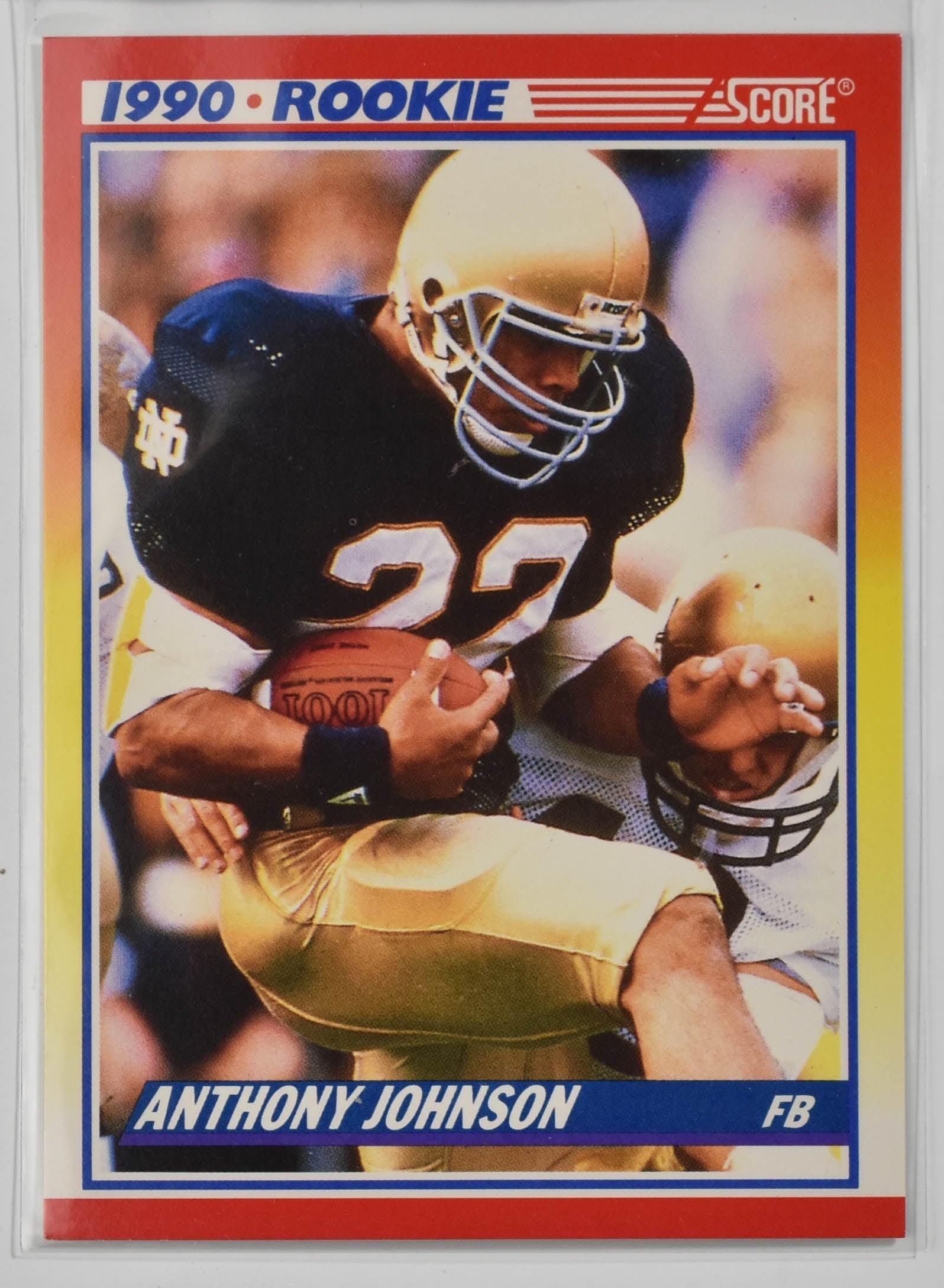 Anthony Johnson 624 Score Star Rookie 1990