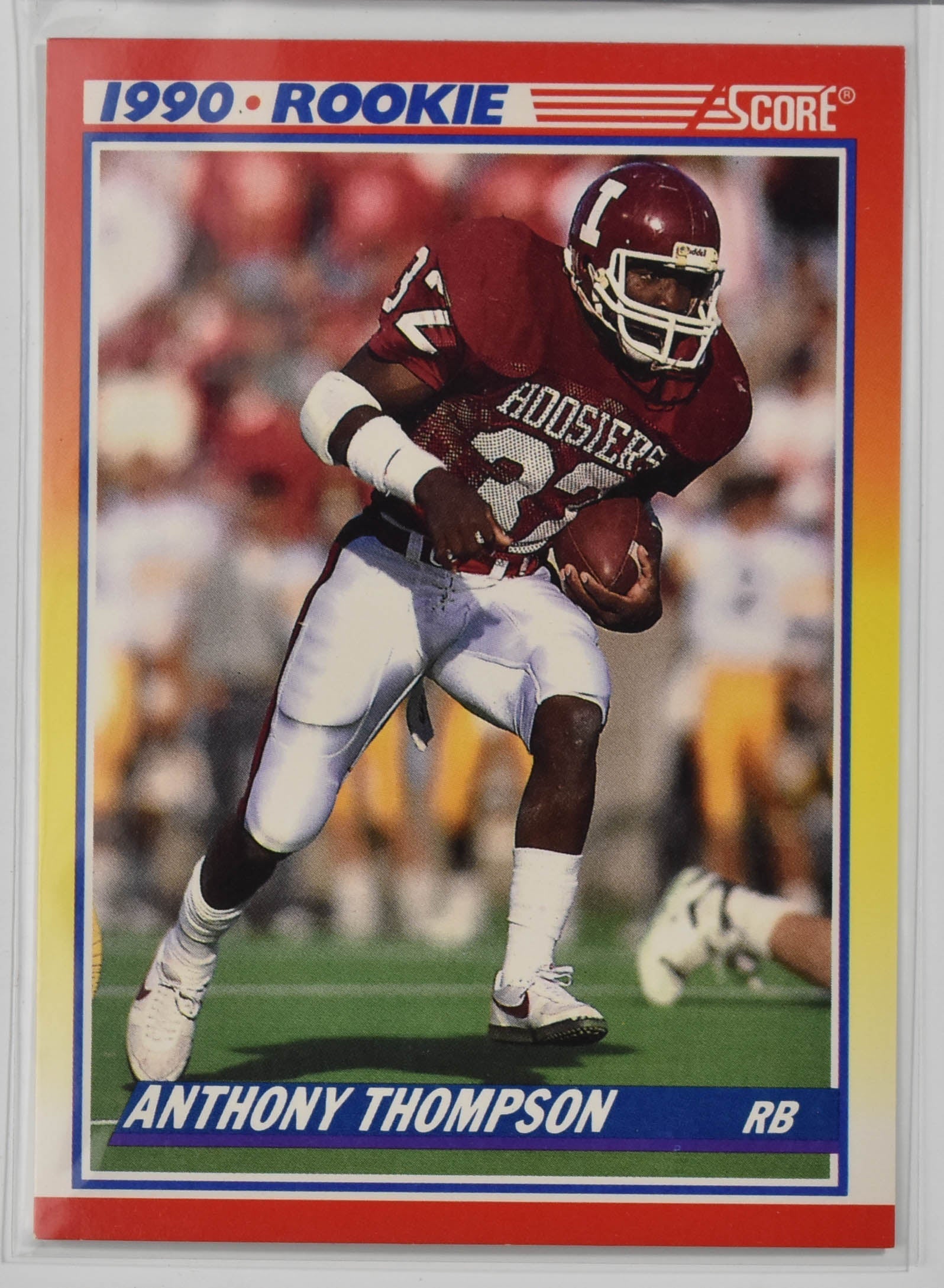 Anthony Thomas 618 Score Star Rookie 1990