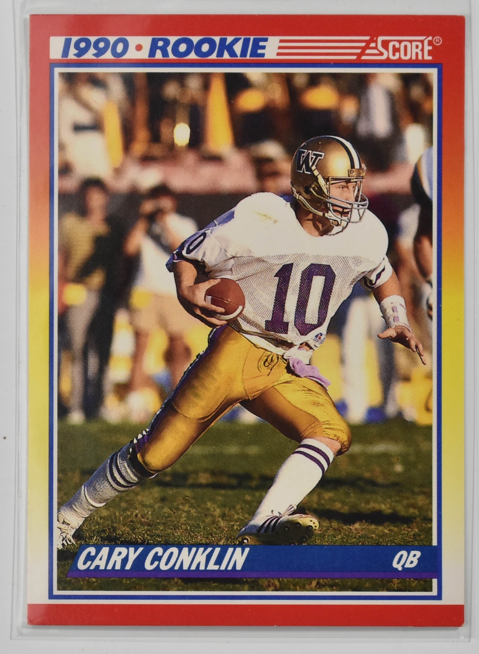 Cary Conklin 645 Score Star Rookie 1990