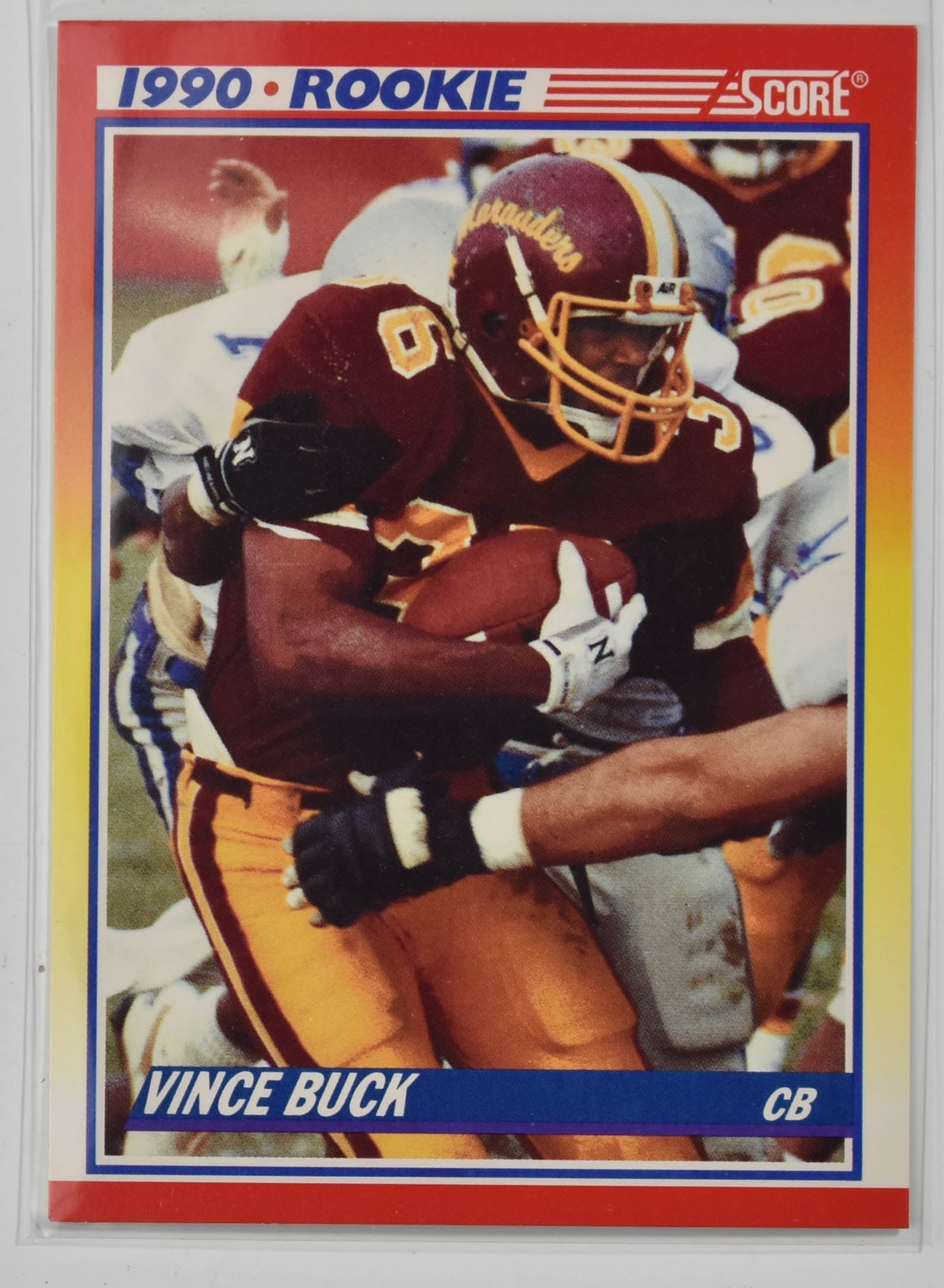 Vince Buck 637 Score Star Rookie 1990