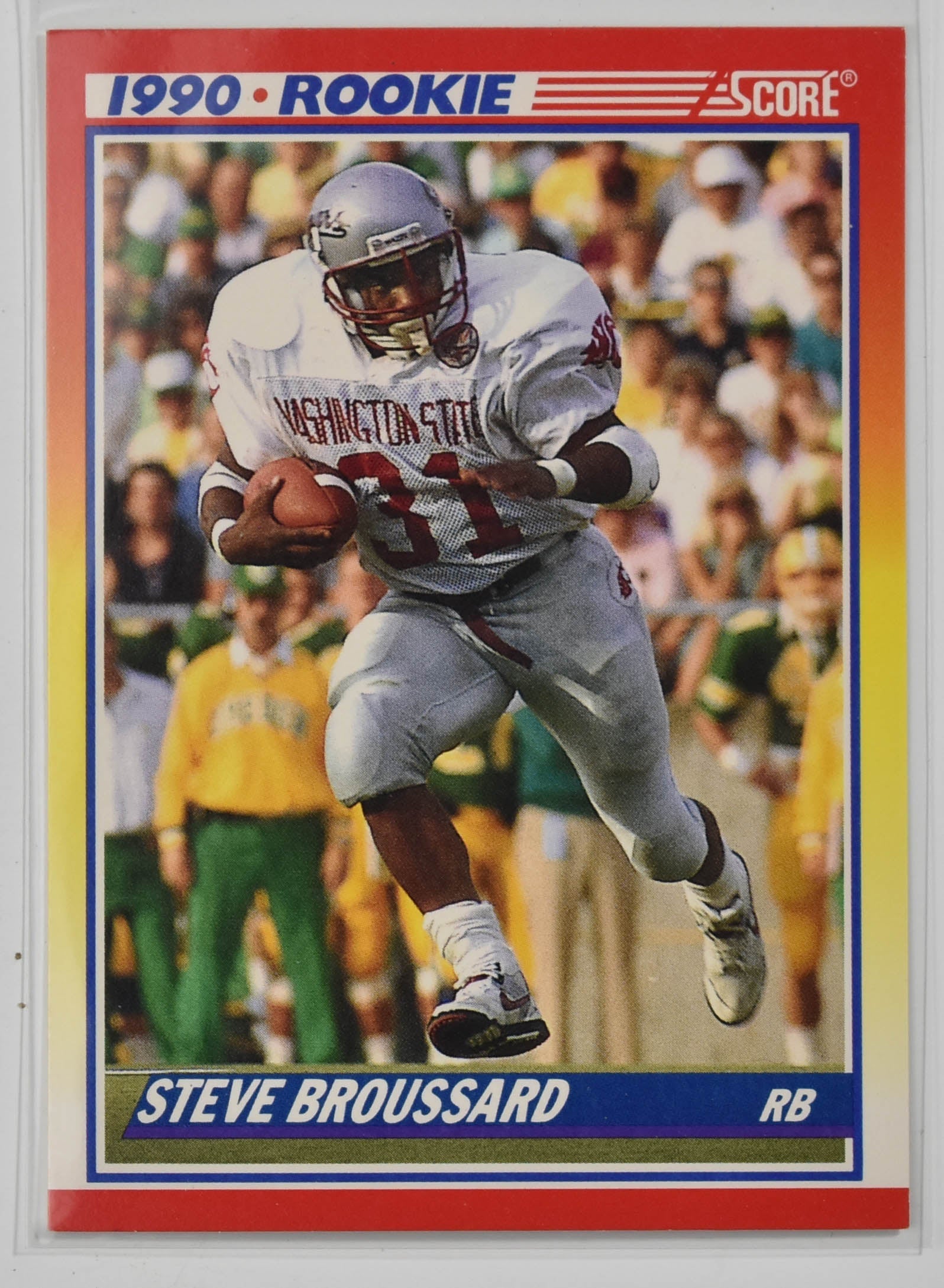 Steve Broussard 655 Score Star Rookie 1990